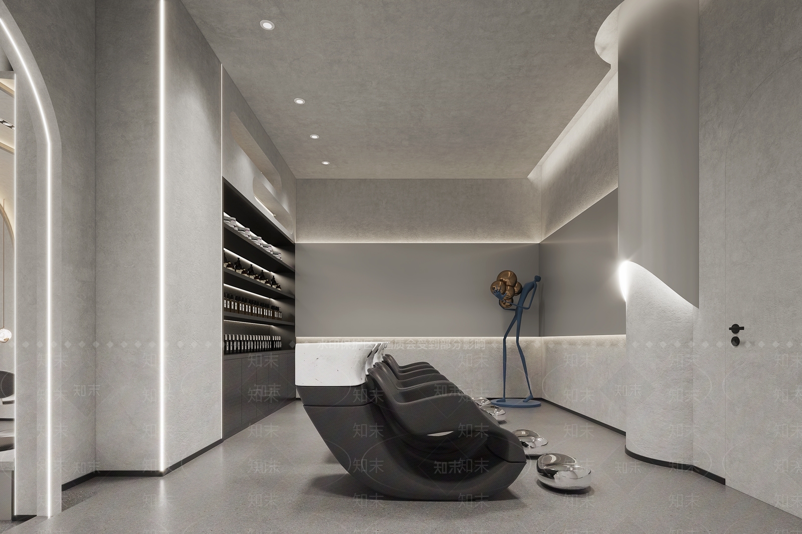 现代理发店3D模型下载【ID:1102186221】