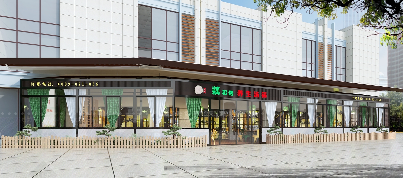 现代火锅店3D模型下载【ID:1102187204】