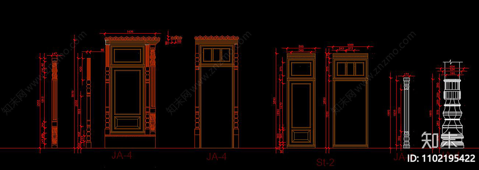 东南亚建筑CADcad施工图下载【ID:1102195422】