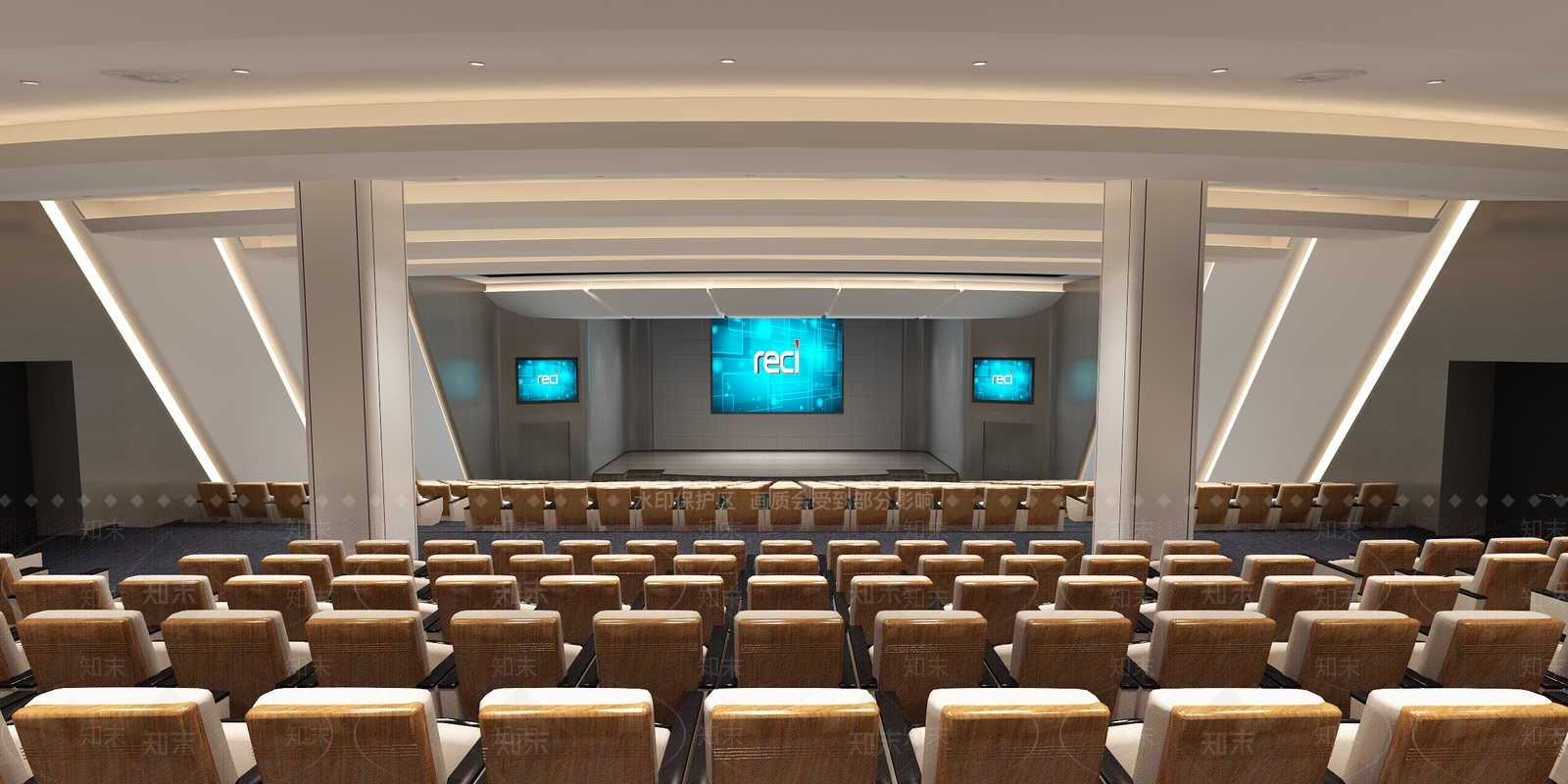 现代报告厅3D模型下载【ID:1102215195】