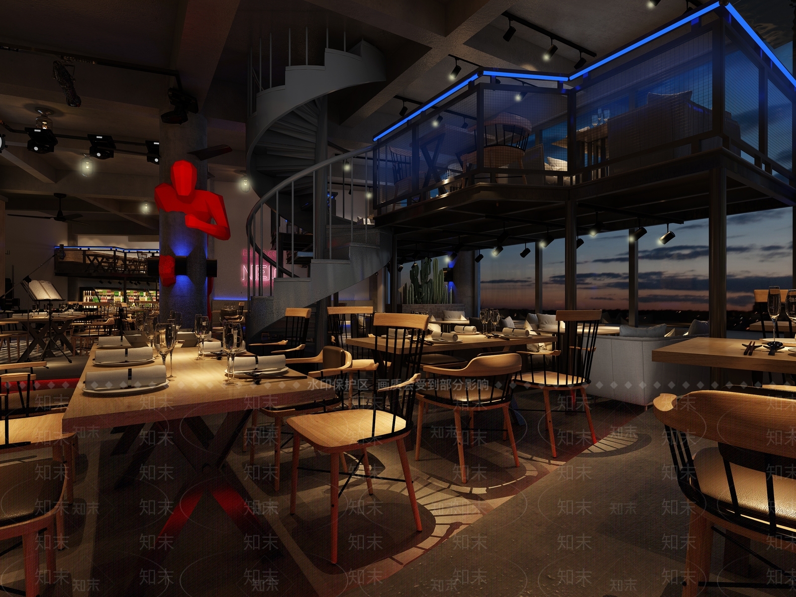 现代音乐酒吧3D模型下载【ID:1102230466】