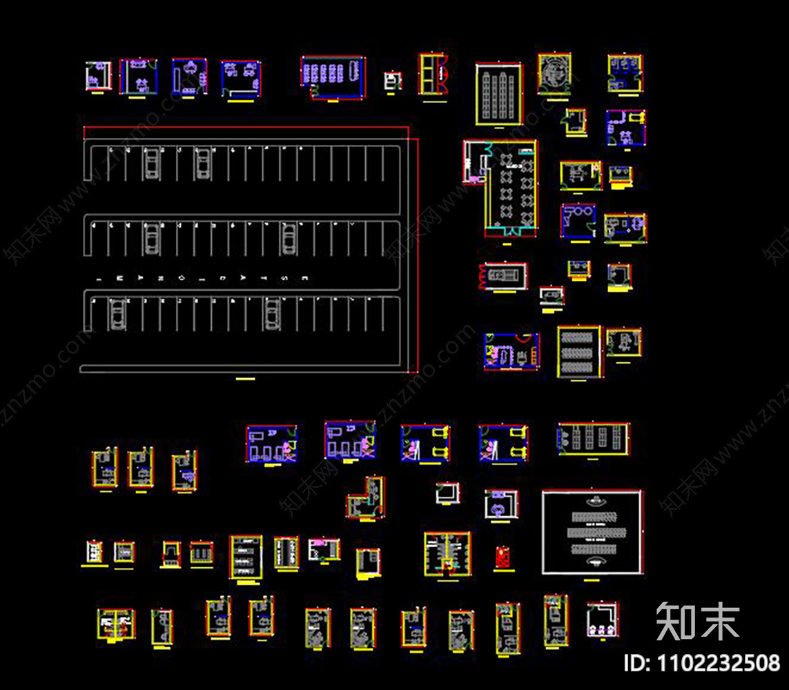 医疗设备cad施工图下载【ID:1102232508】