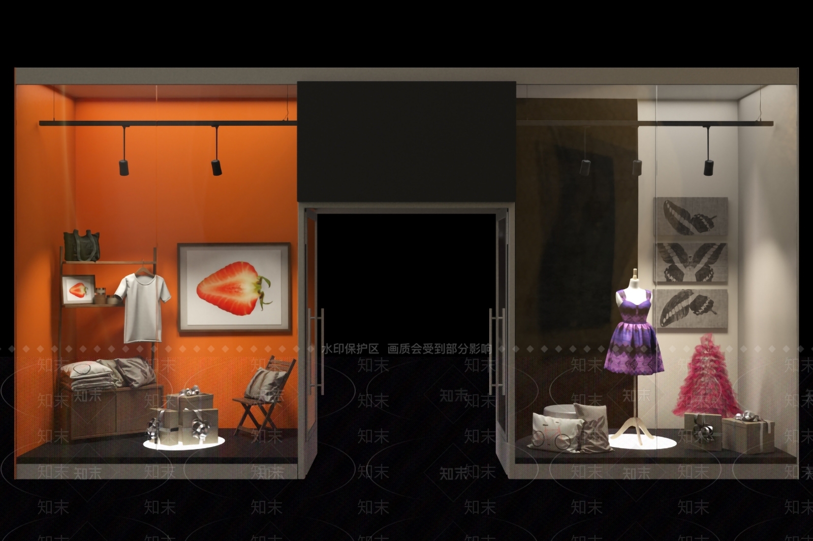 现代其他商展器材SU模型下载【ID:1102240516】