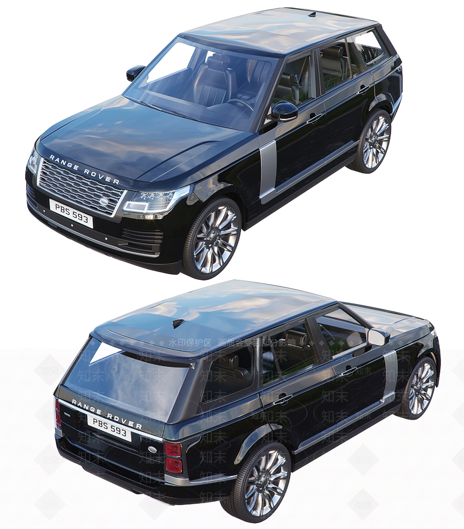 现代路虎越野车3D模型下载【ID:1102248151】