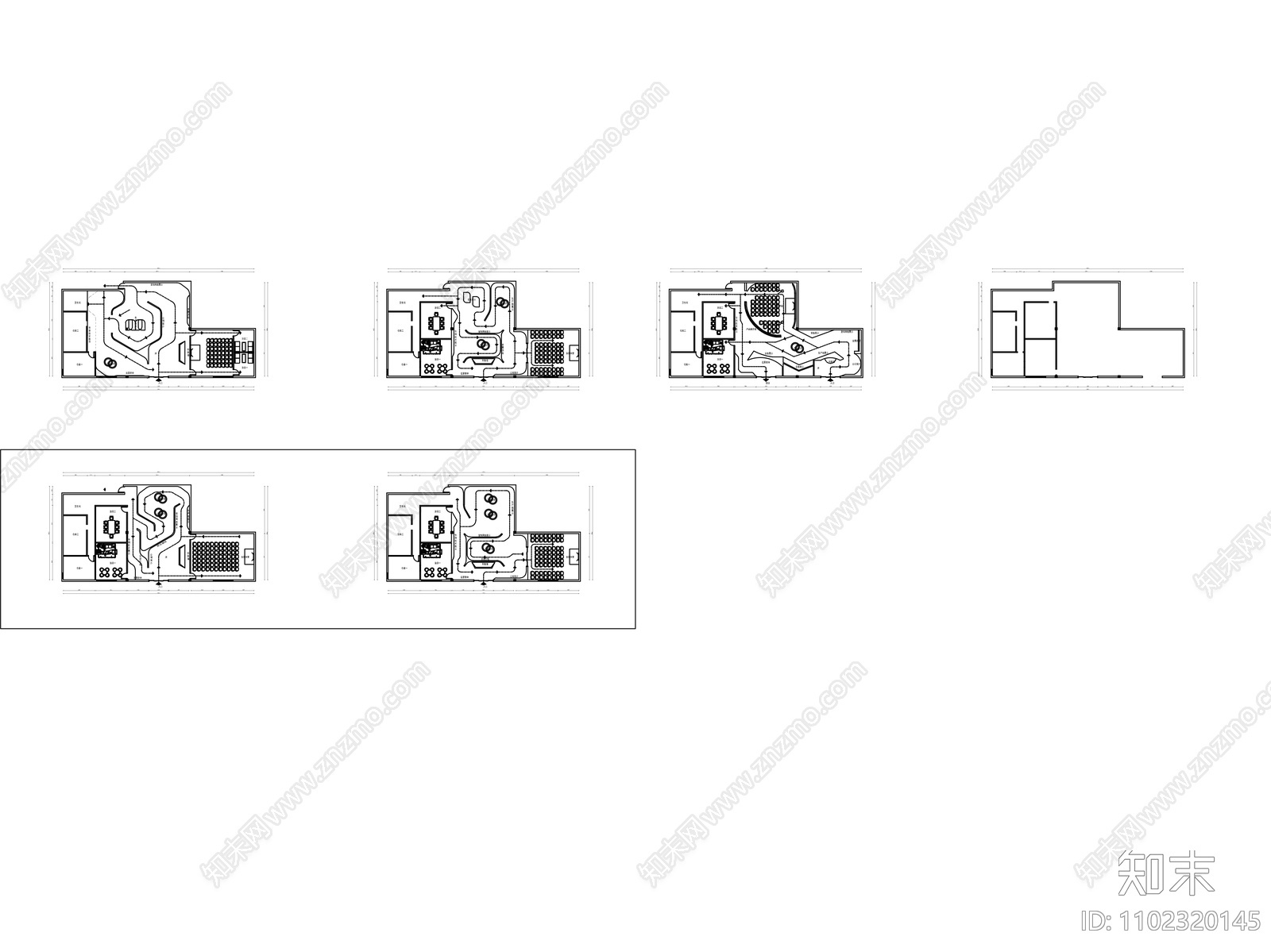 公司展厅方案cad施工图下载【ID:1102320145】