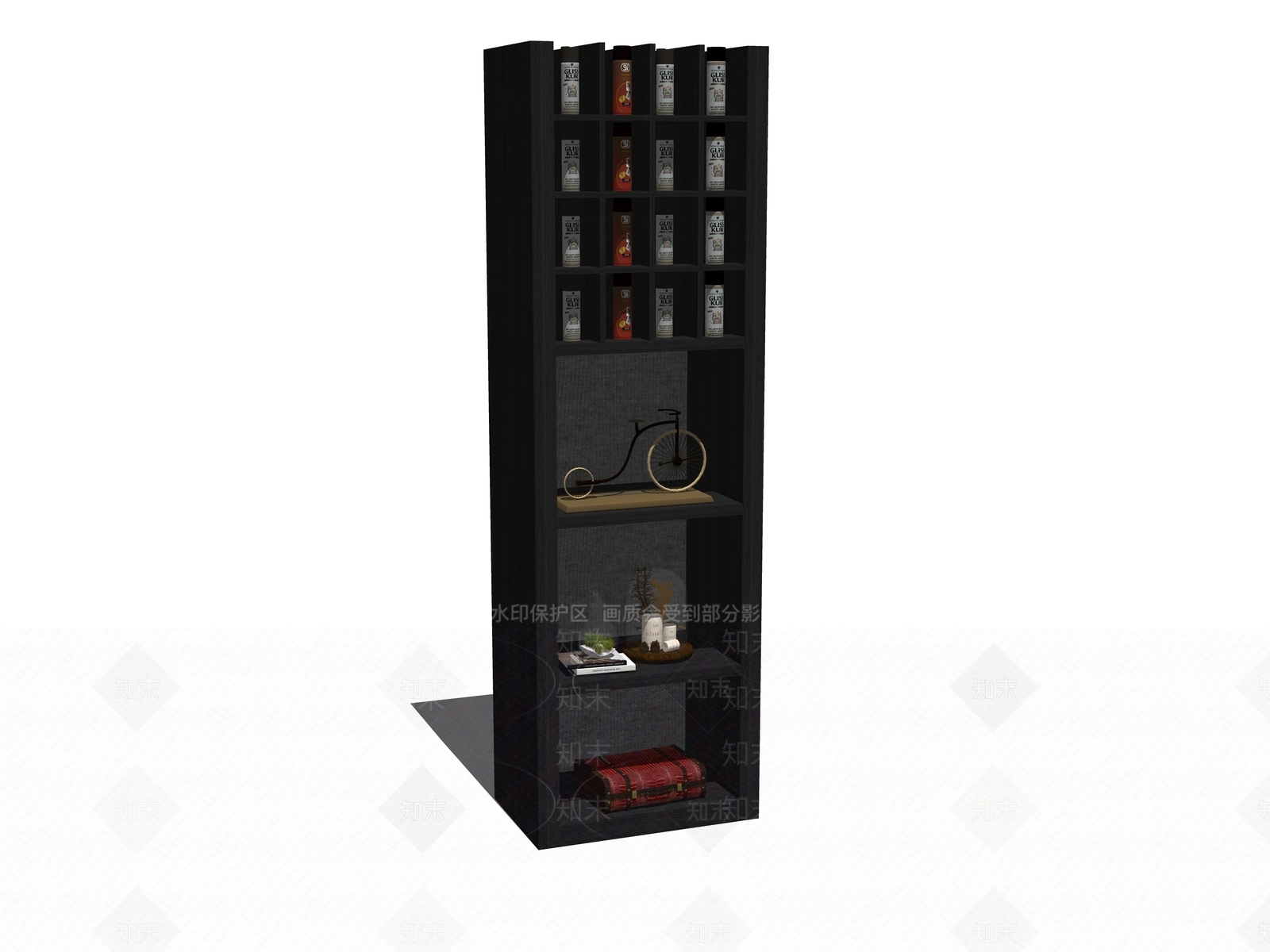 现代展柜SU模型下载【ID:1102335995】