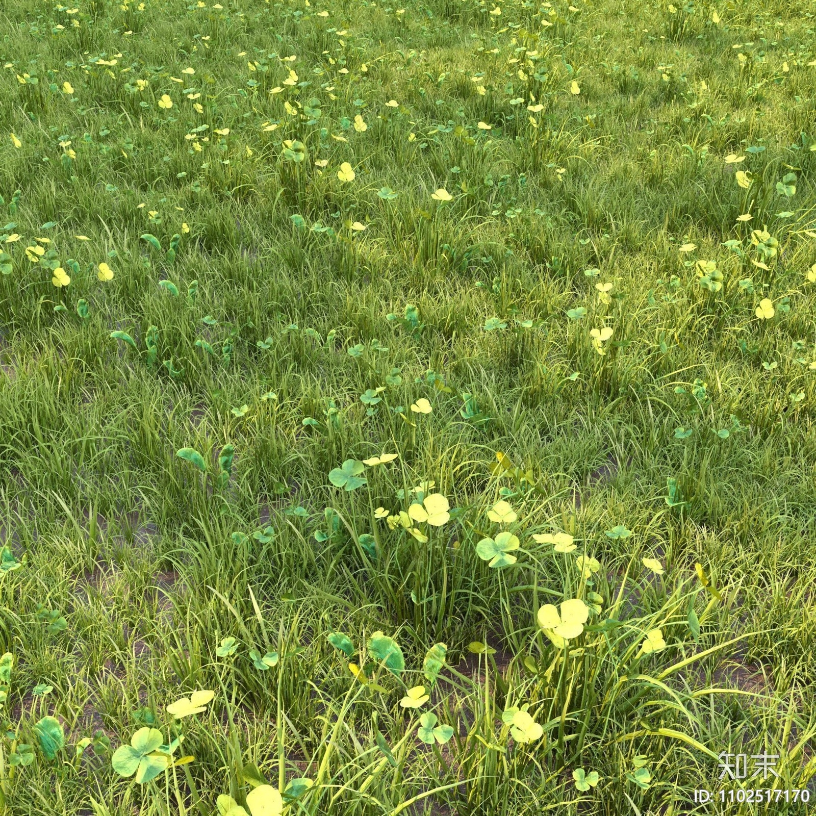 现代草地3D模型下载【ID:1102517170】