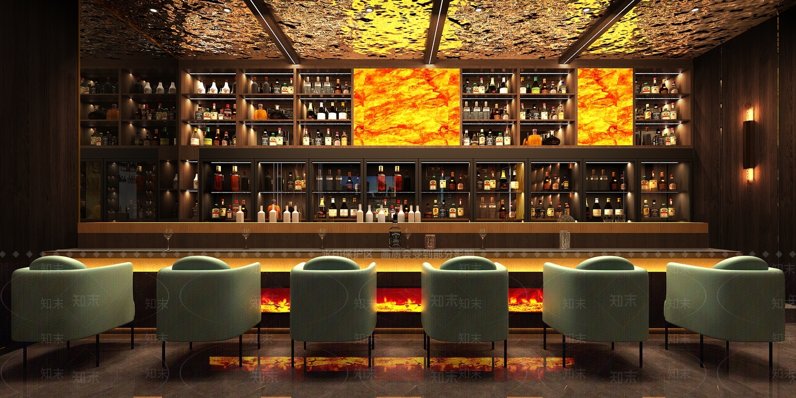 现代酒吧3D模型下载【ID:1104491615】