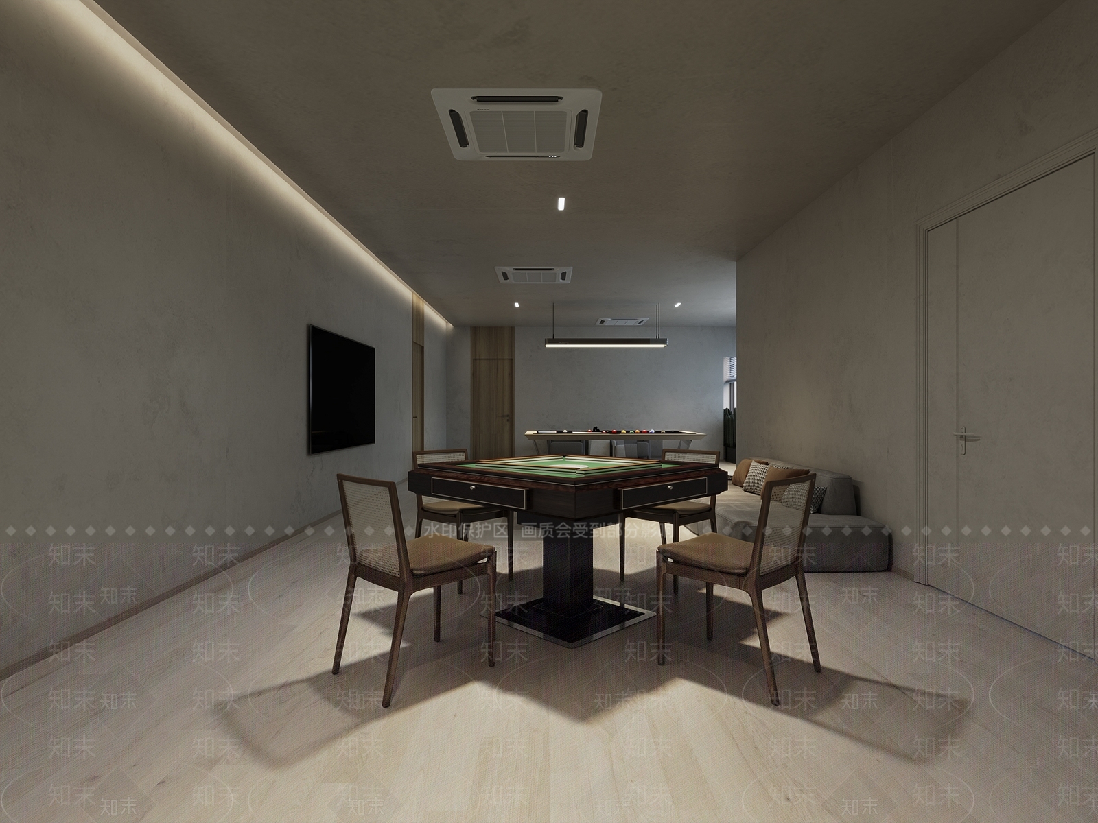 现代茶水间3D模型下载【ID:1102484162】