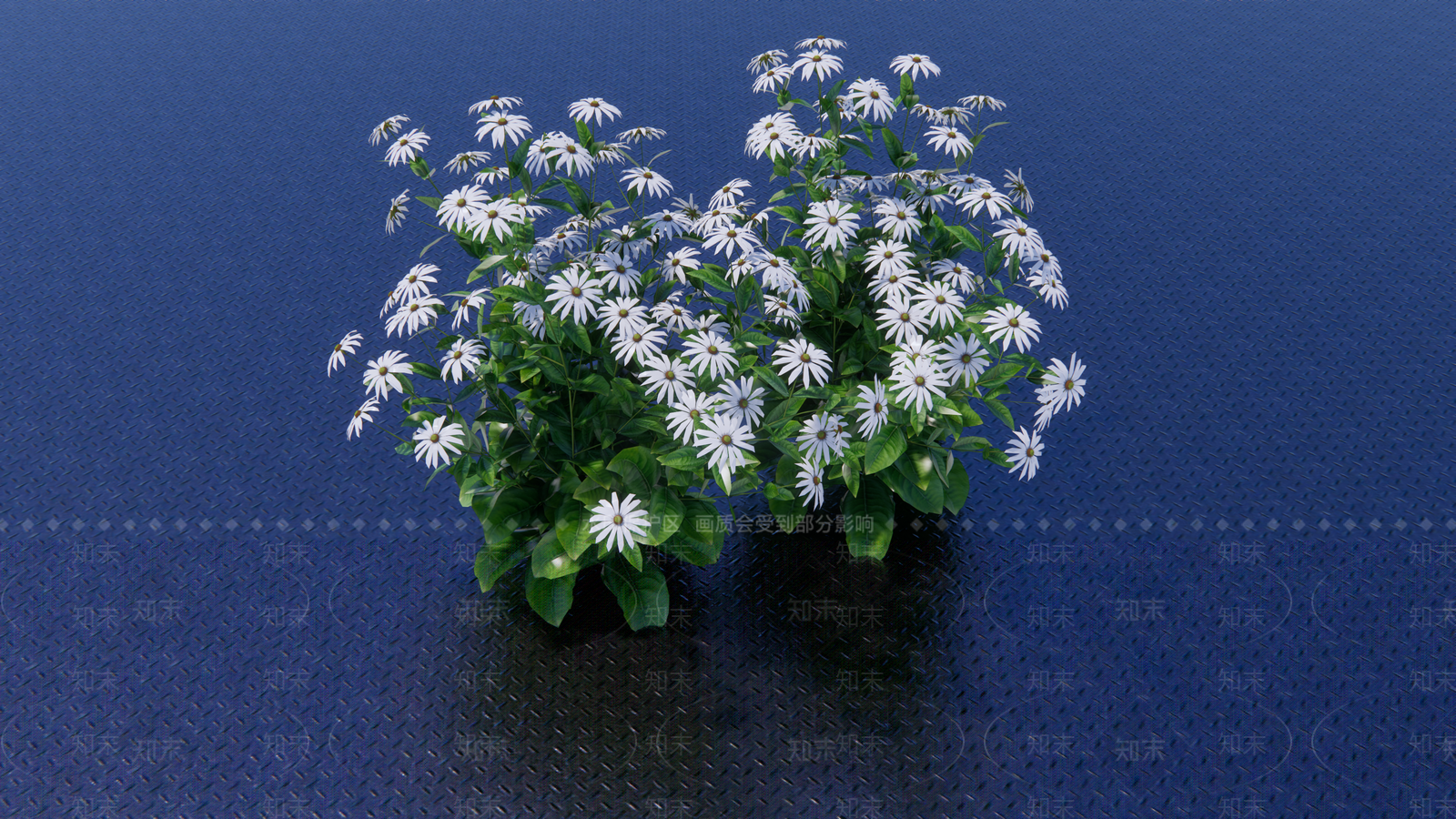 现代菊花SU模型下载【ID:1102509101】