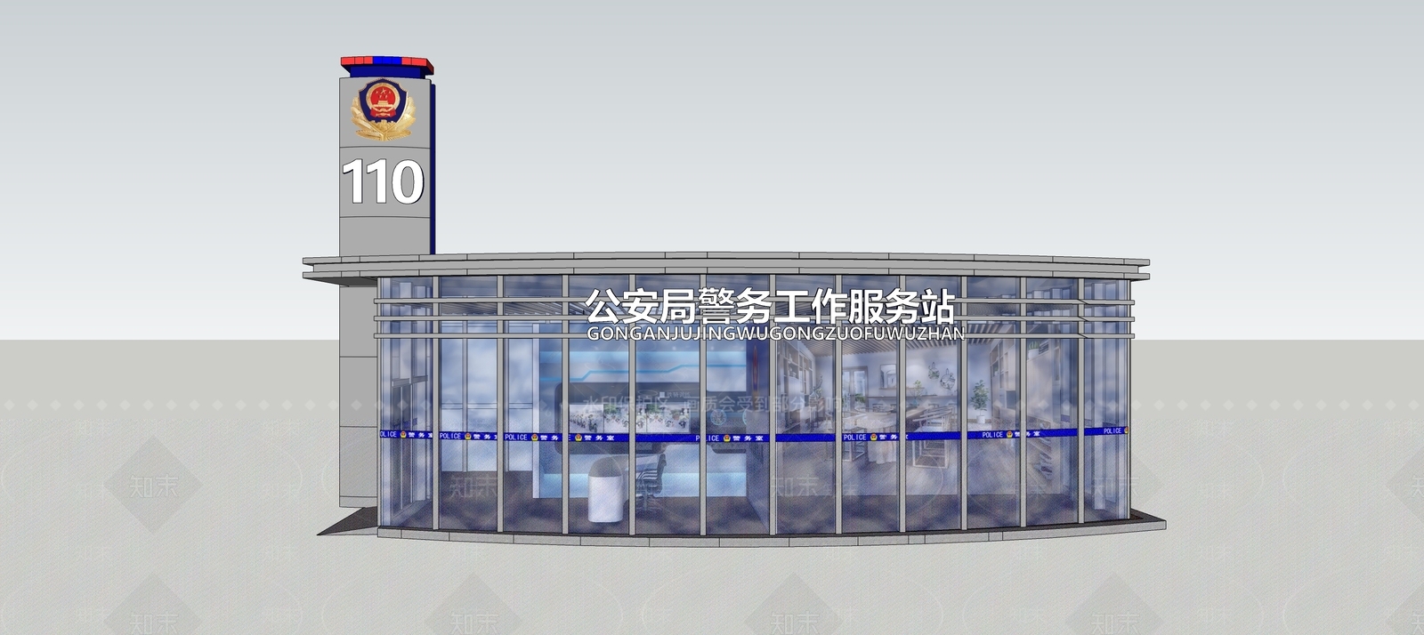 现代其他公建SU模型下载【ID:1102524631】
