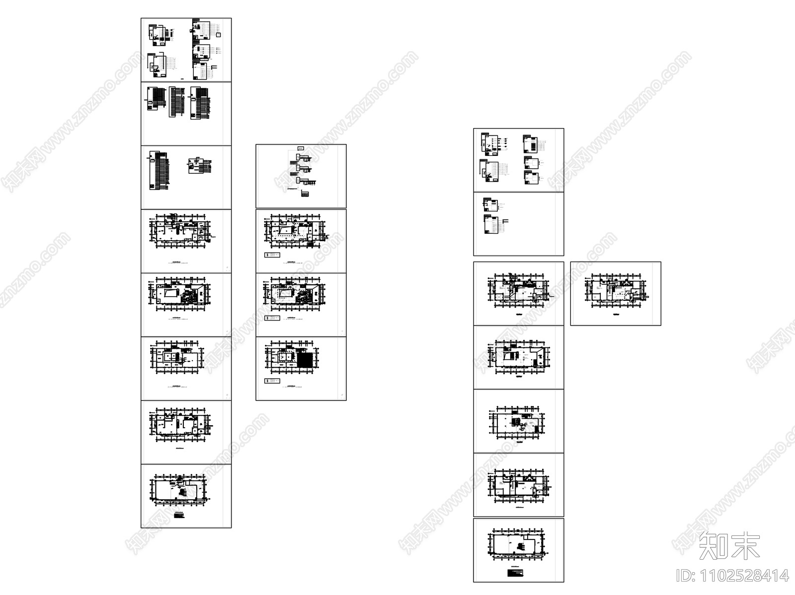 售楼处消防报警图cad施工图下载【ID:1102528414】