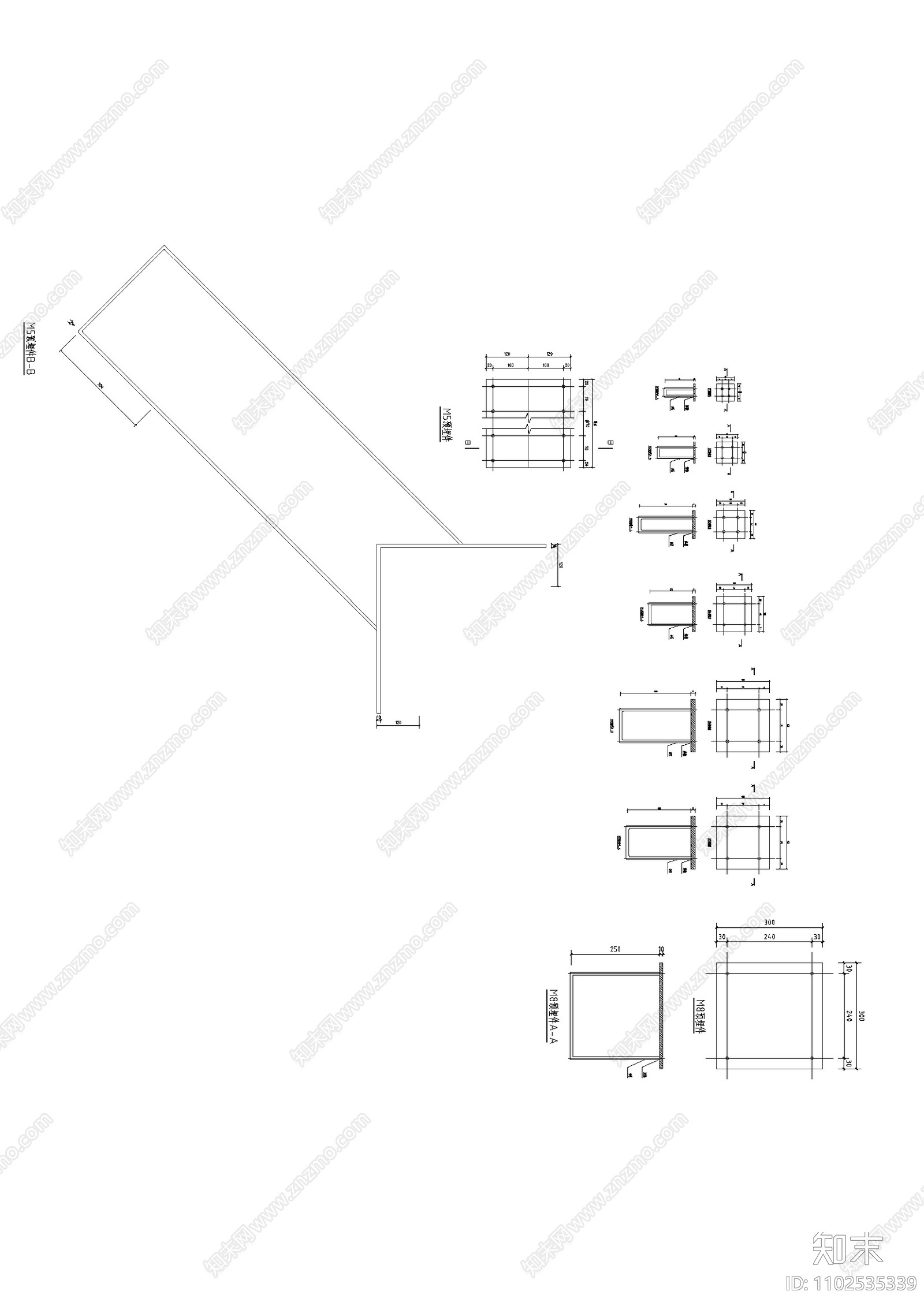 M1cad施工图下载【ID:1102535339】