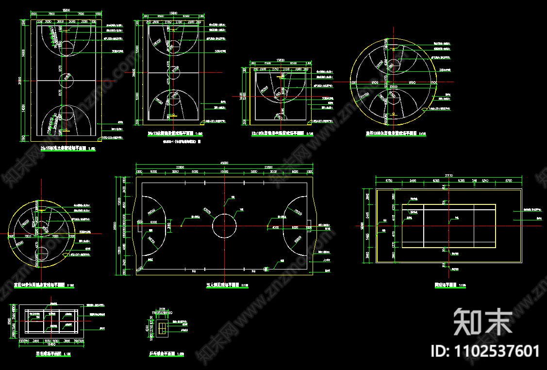 足球施工图下载【ID:1102537601】