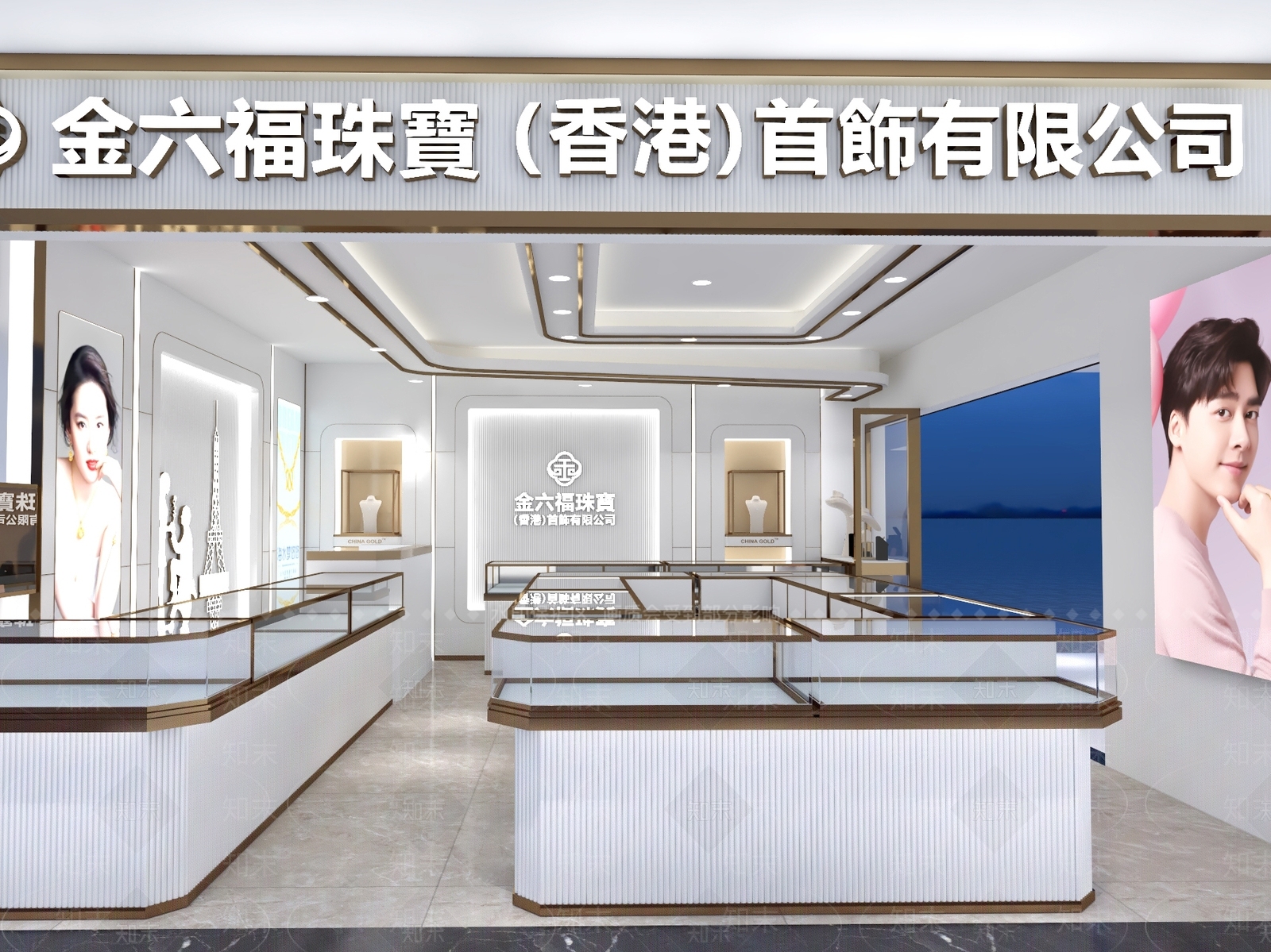 珠宝店SU模型精品下载_SketchUp模型_知末网