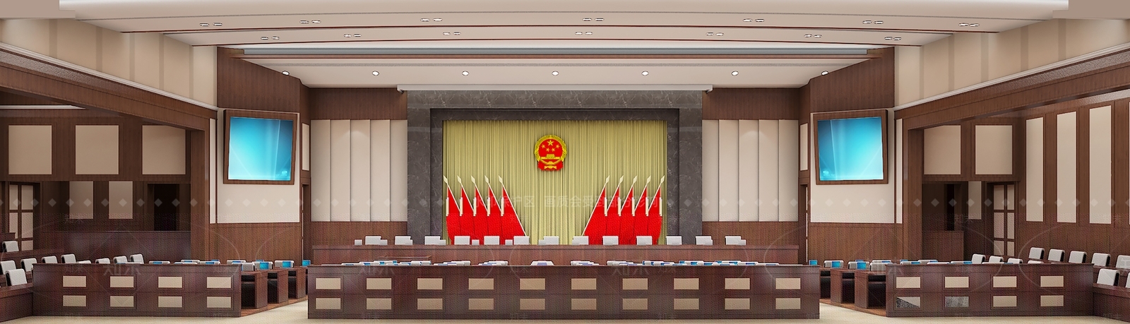 现代报告厅3D模型下载【ID:1102660185】