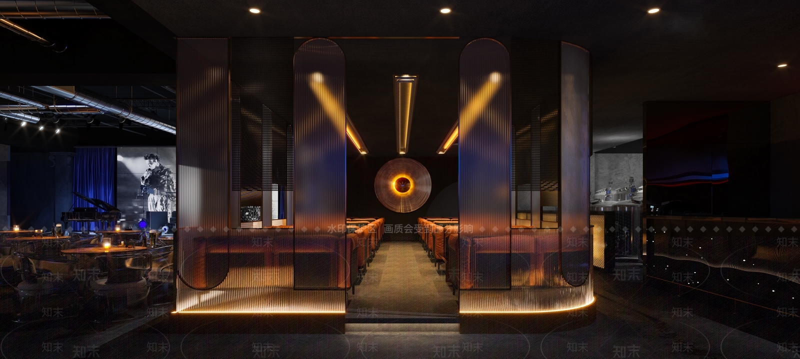 工业风酒吧3D模型下载【ID:1104942513】