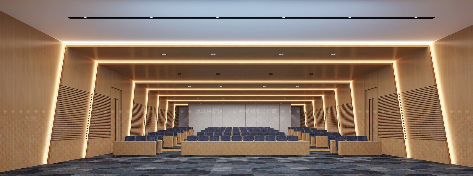 现代报告厅3D模型下载【ID:1102696318】
