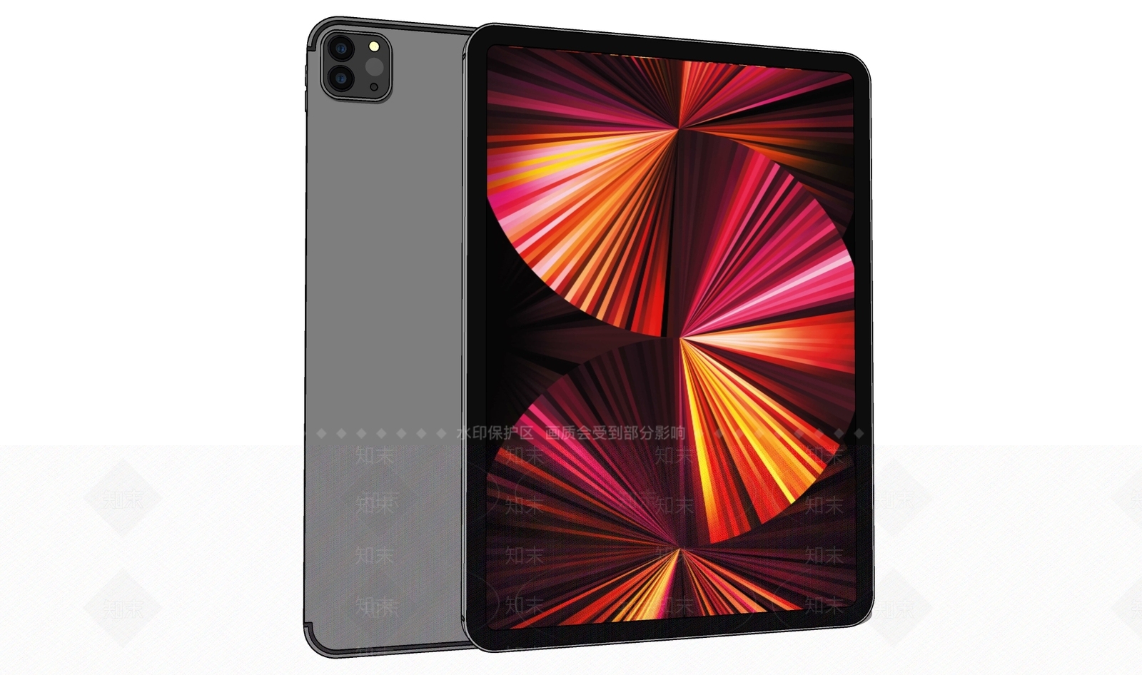 现代平板电脑SU模型下载【ID:1102565319】