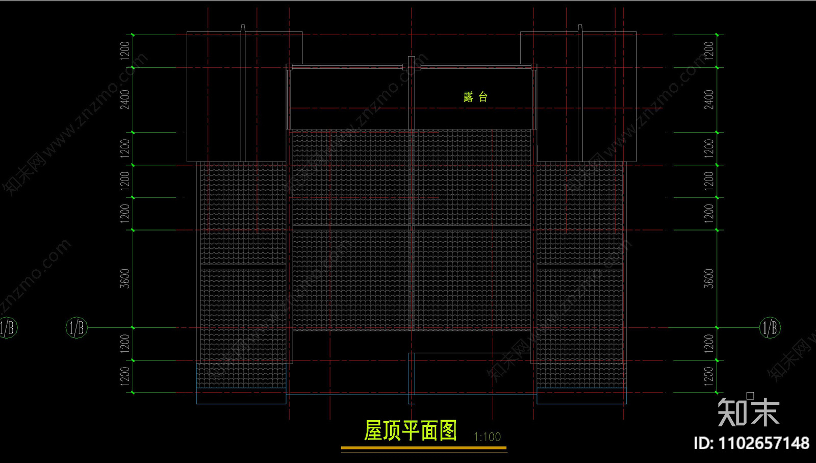 淮安河下古镇别墅平面立面剖面图纸施工图下载【ID:1102657148】