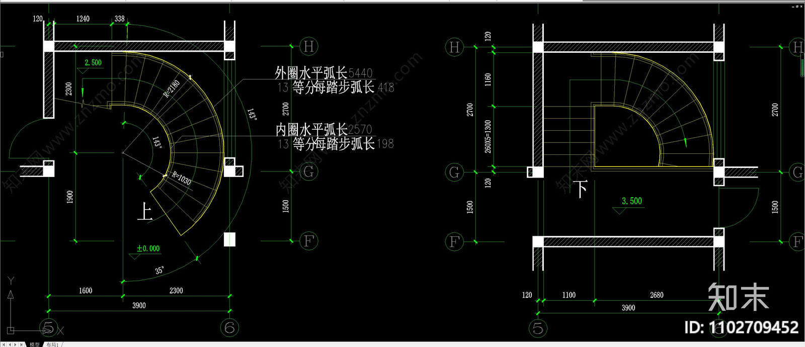 苏式江南二层别墅设计平面立面剖面大样施工图施工图下载【ID:1102709452】