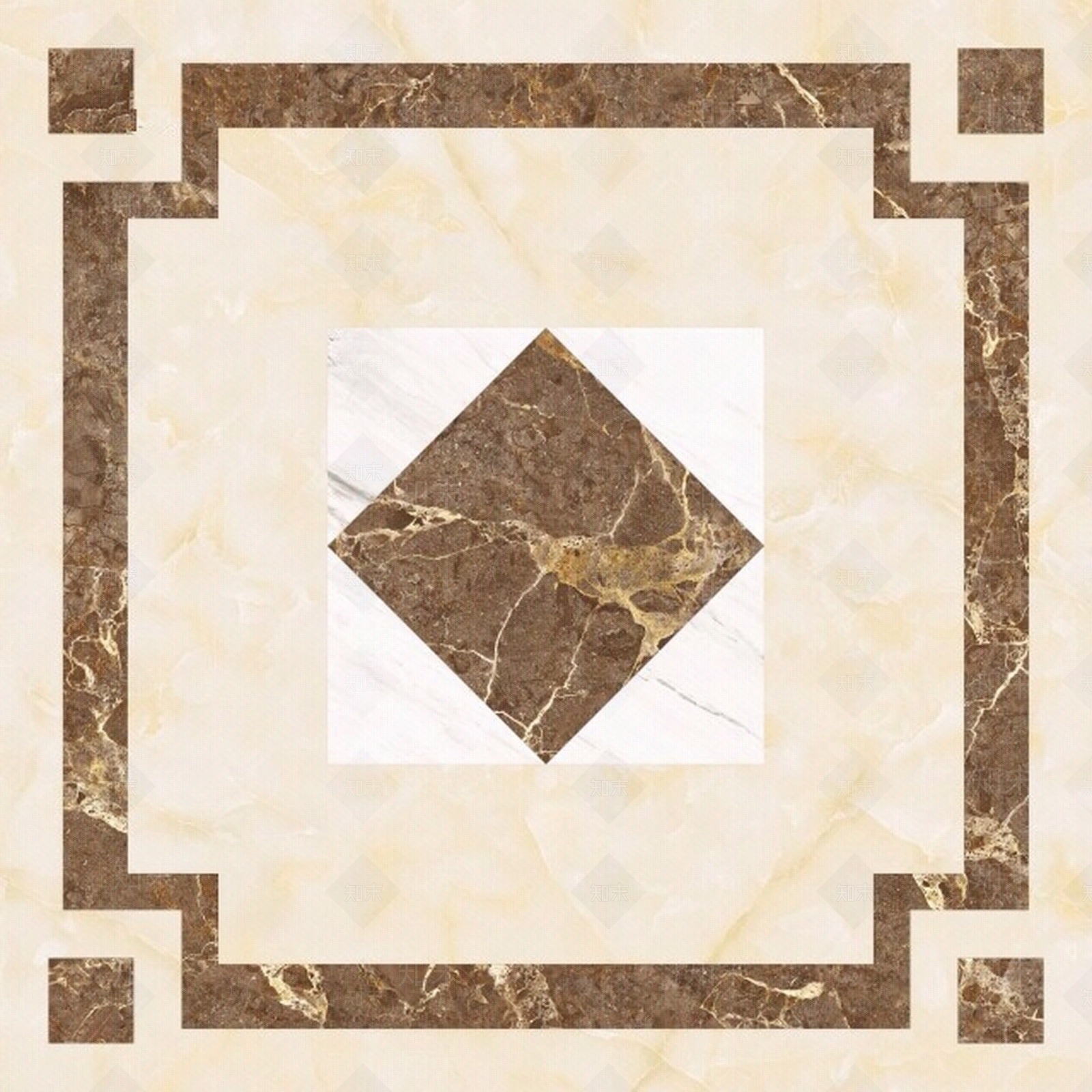 喷墨客厅走廊大厅地板砖贴图下载【ID:1104089801】