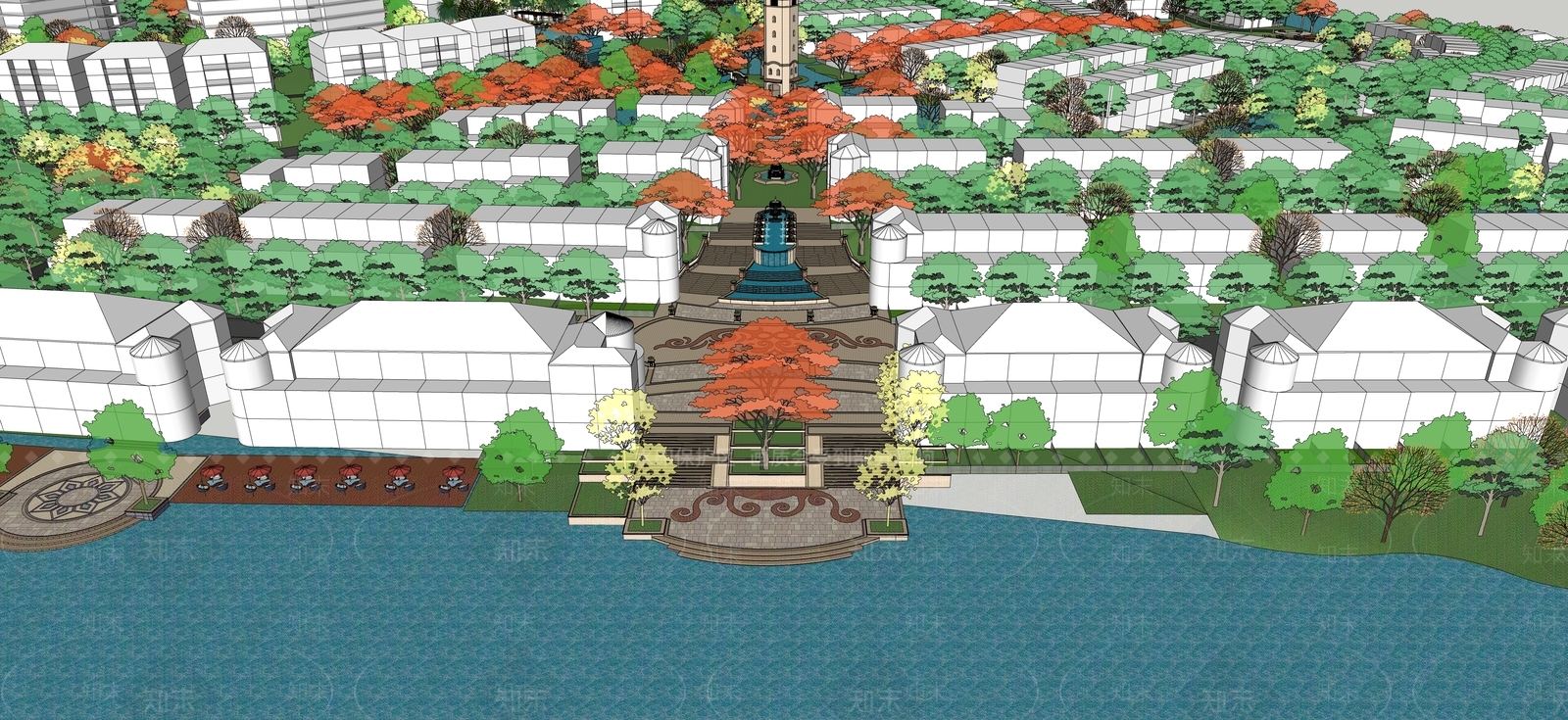 现代简模规划SU模型下载【ID:1103029377】
