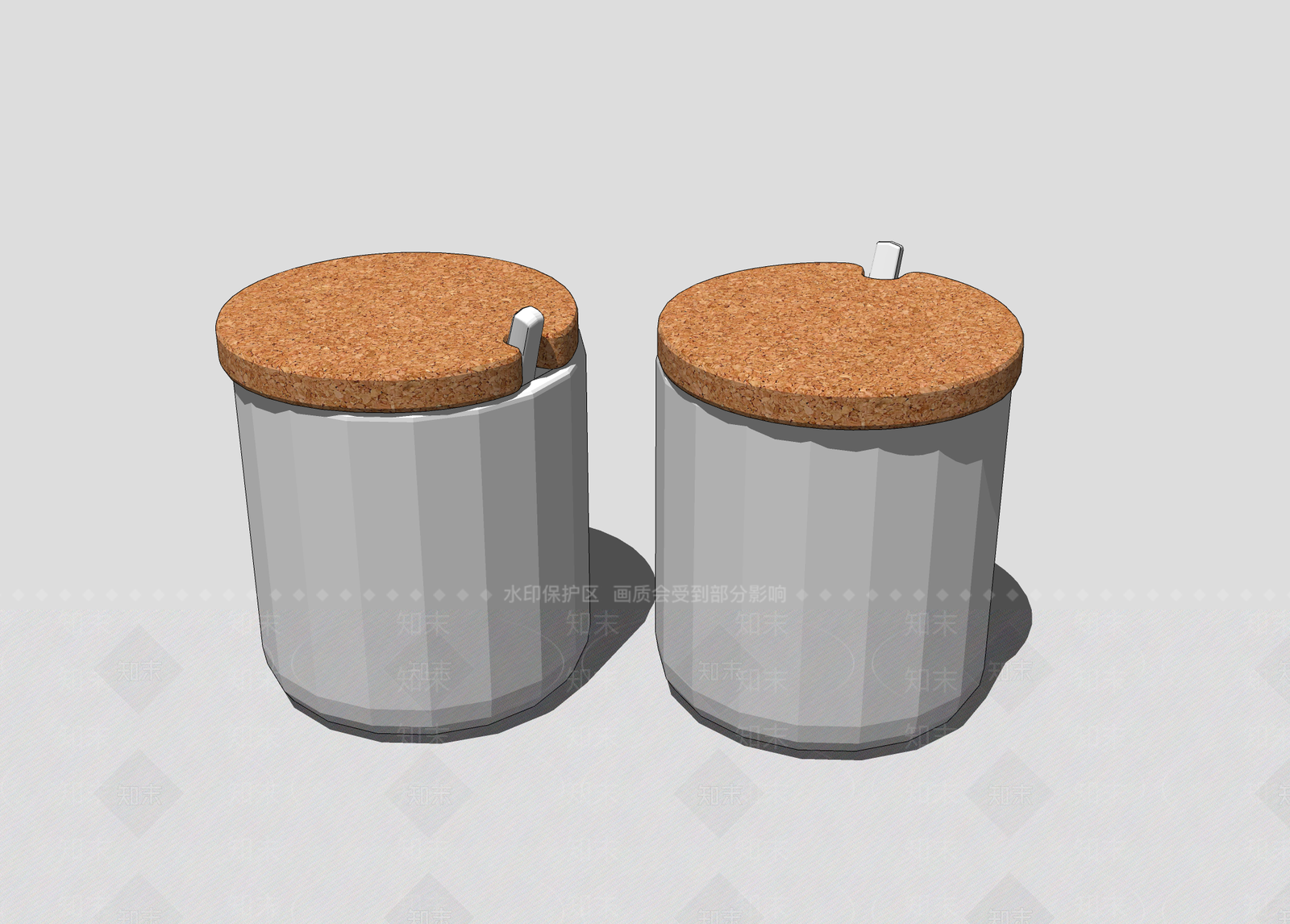 现代调味品SU模型下载【ID:1103051548】