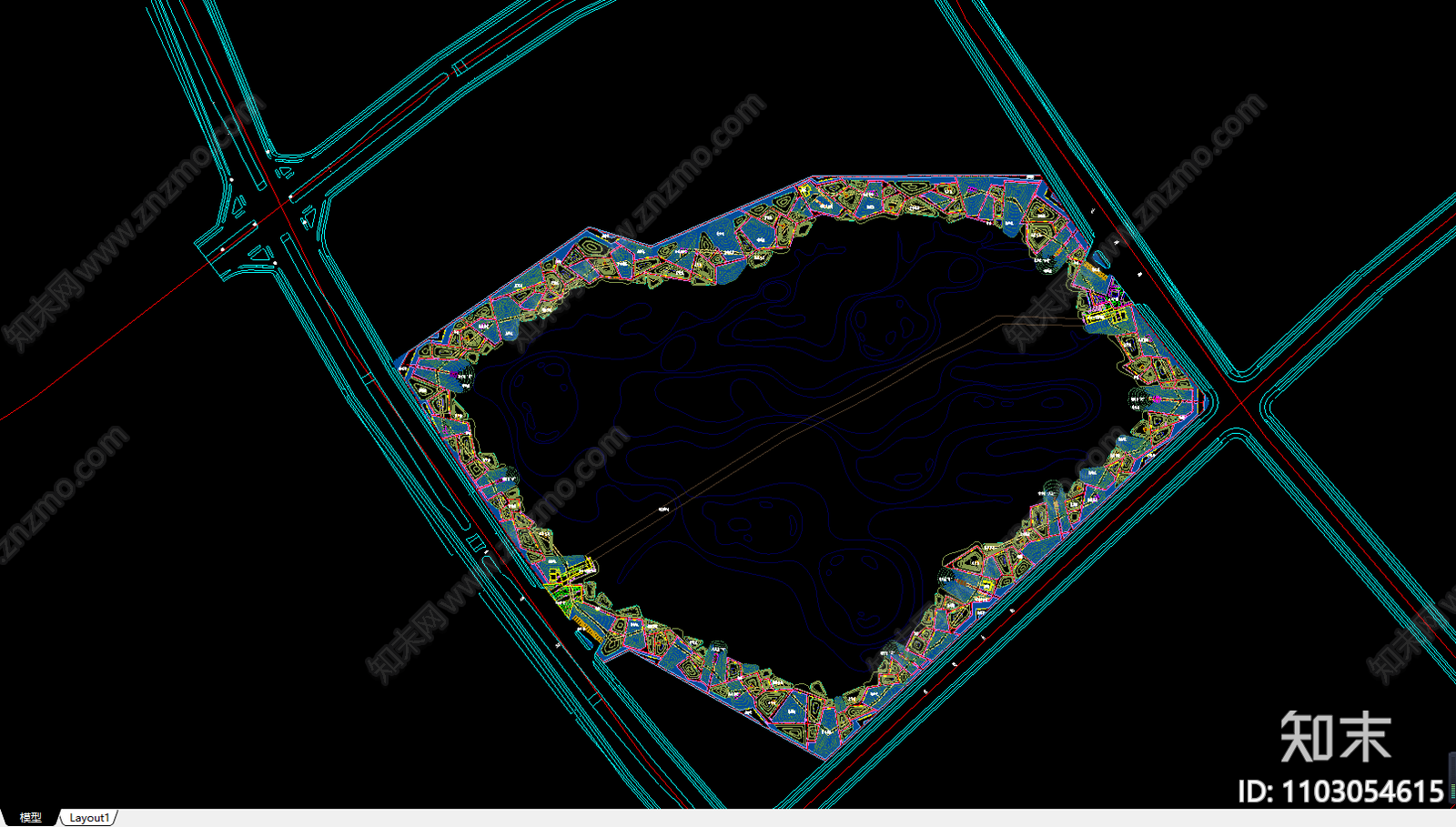 哈尔滨群力施工图下载【ID:1103054615】