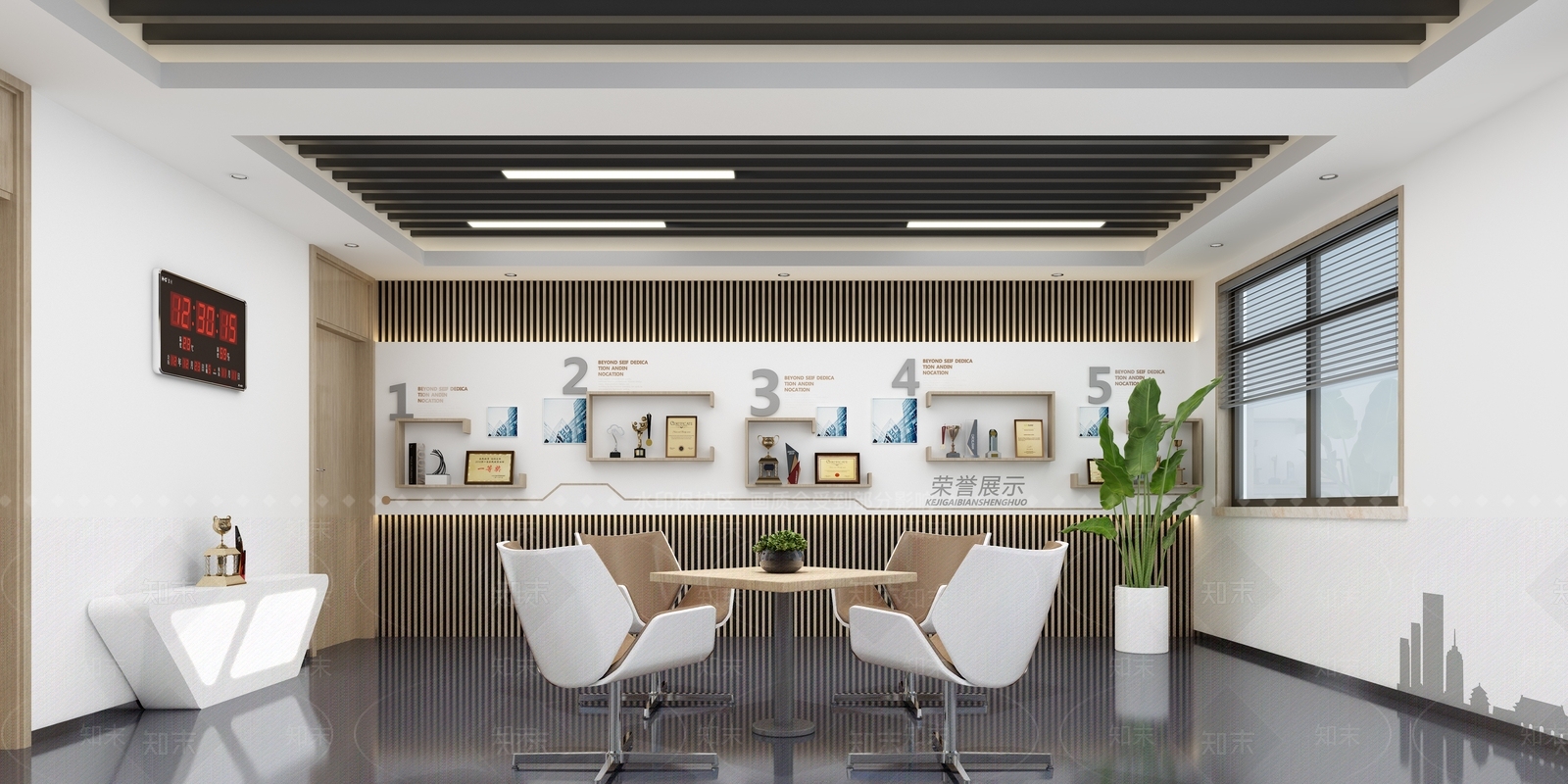 现代指挥控制室3D模型下载【ID:1103057888】