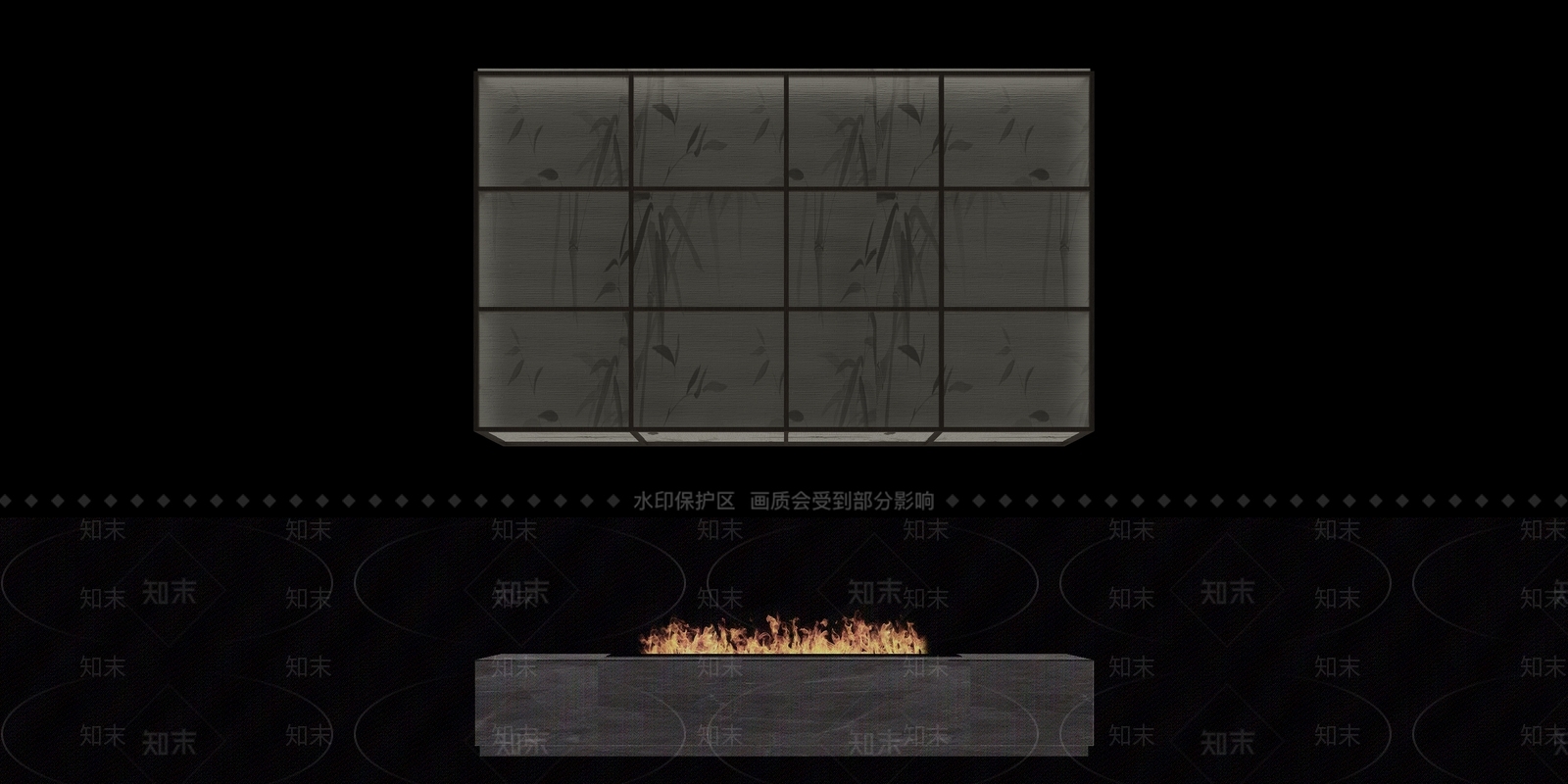 新中式壁炉3D模型下载【ID:1103097690】