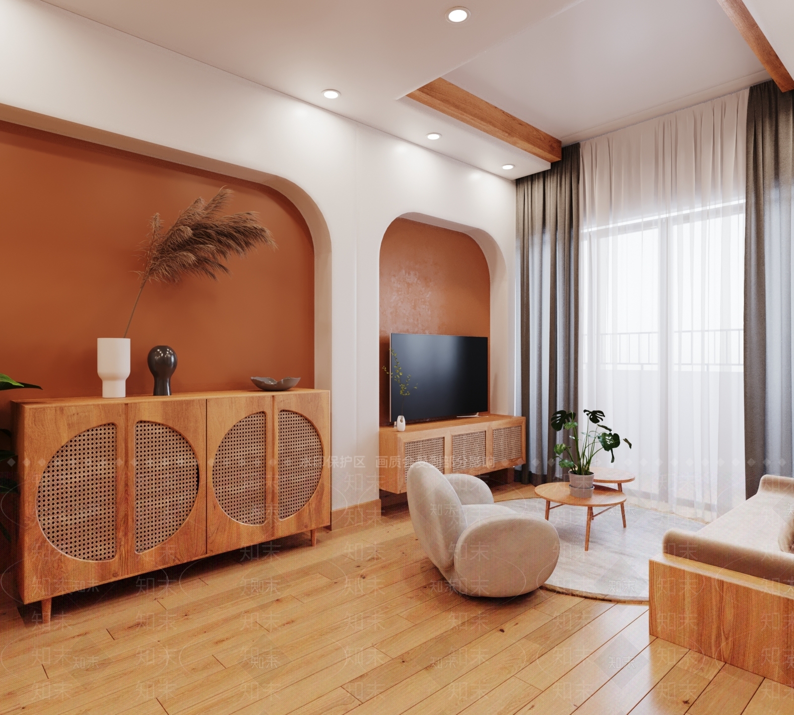 北欧单身公寓3D模型下载【ID:1103204525】