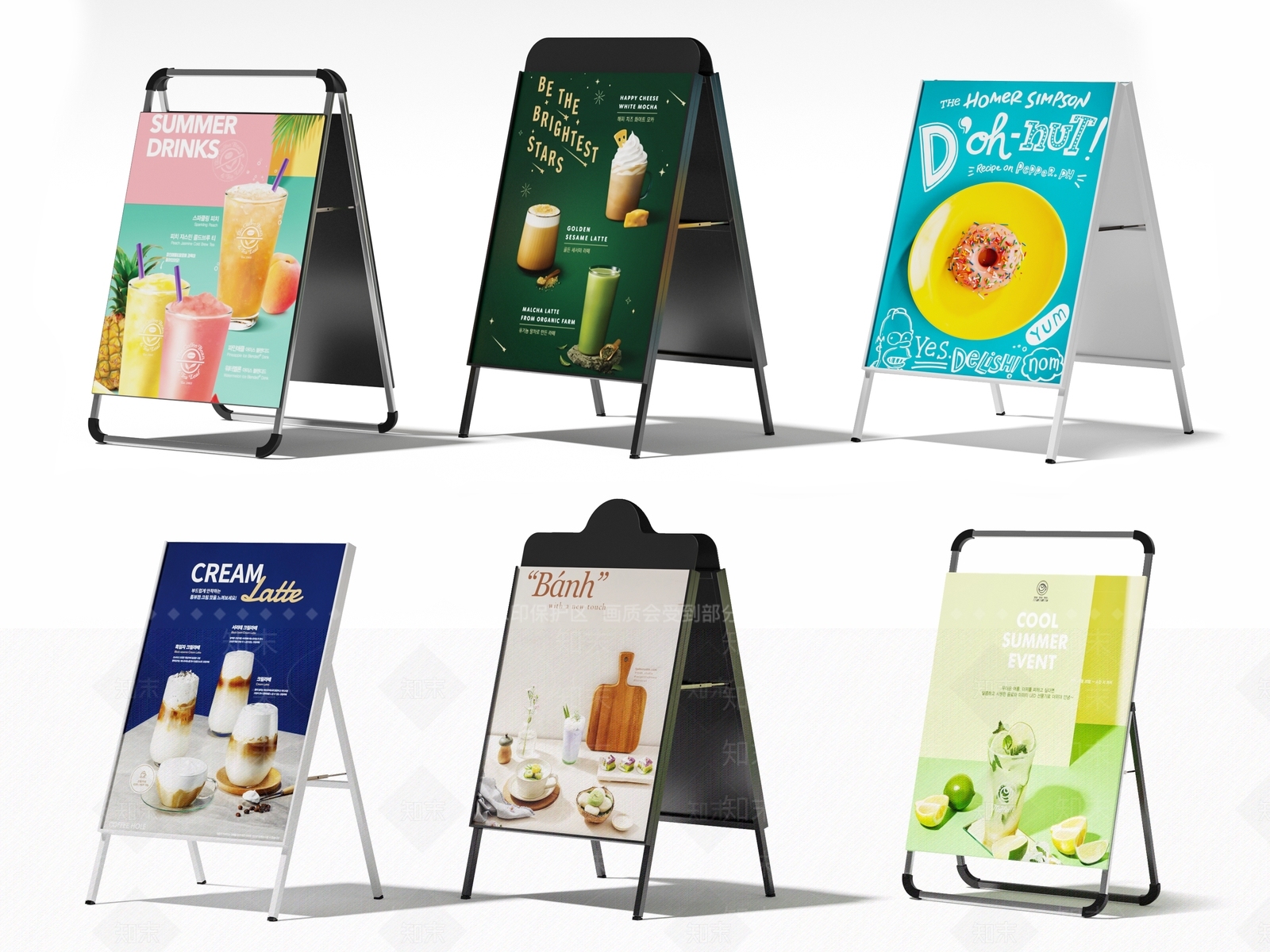 宣传栏3D模型精品下载_3dmax模型_知末网