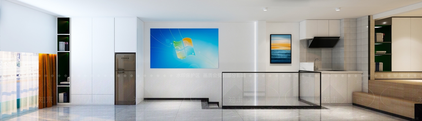现代单身公寓3D模型下载【ID:1103269993】