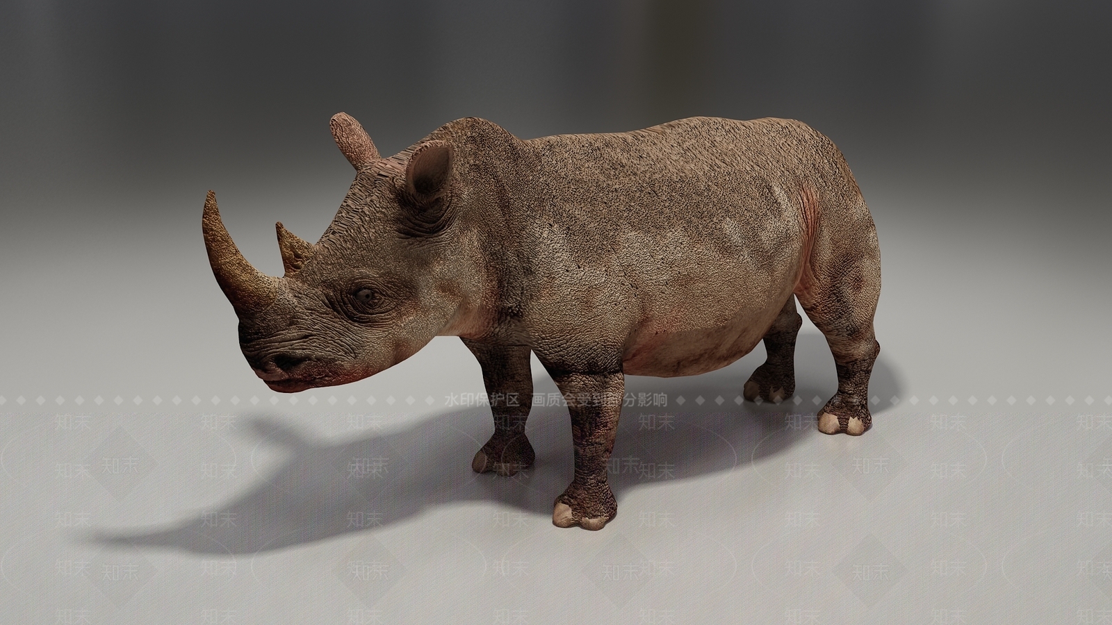 犀牛3D模型下载【ID:1103311828】