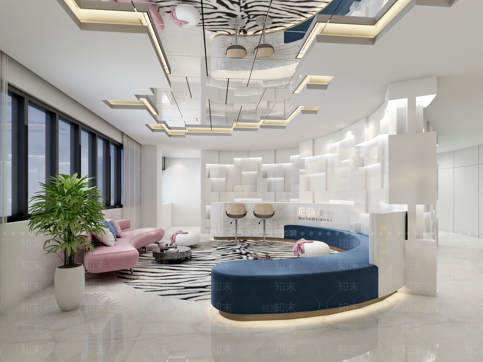 现代医院3D模型下载【ID:1103409297】