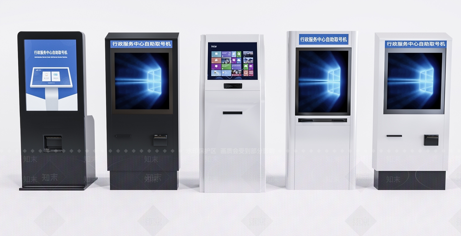 现代展示机3D模型下载【ID:1103424648】