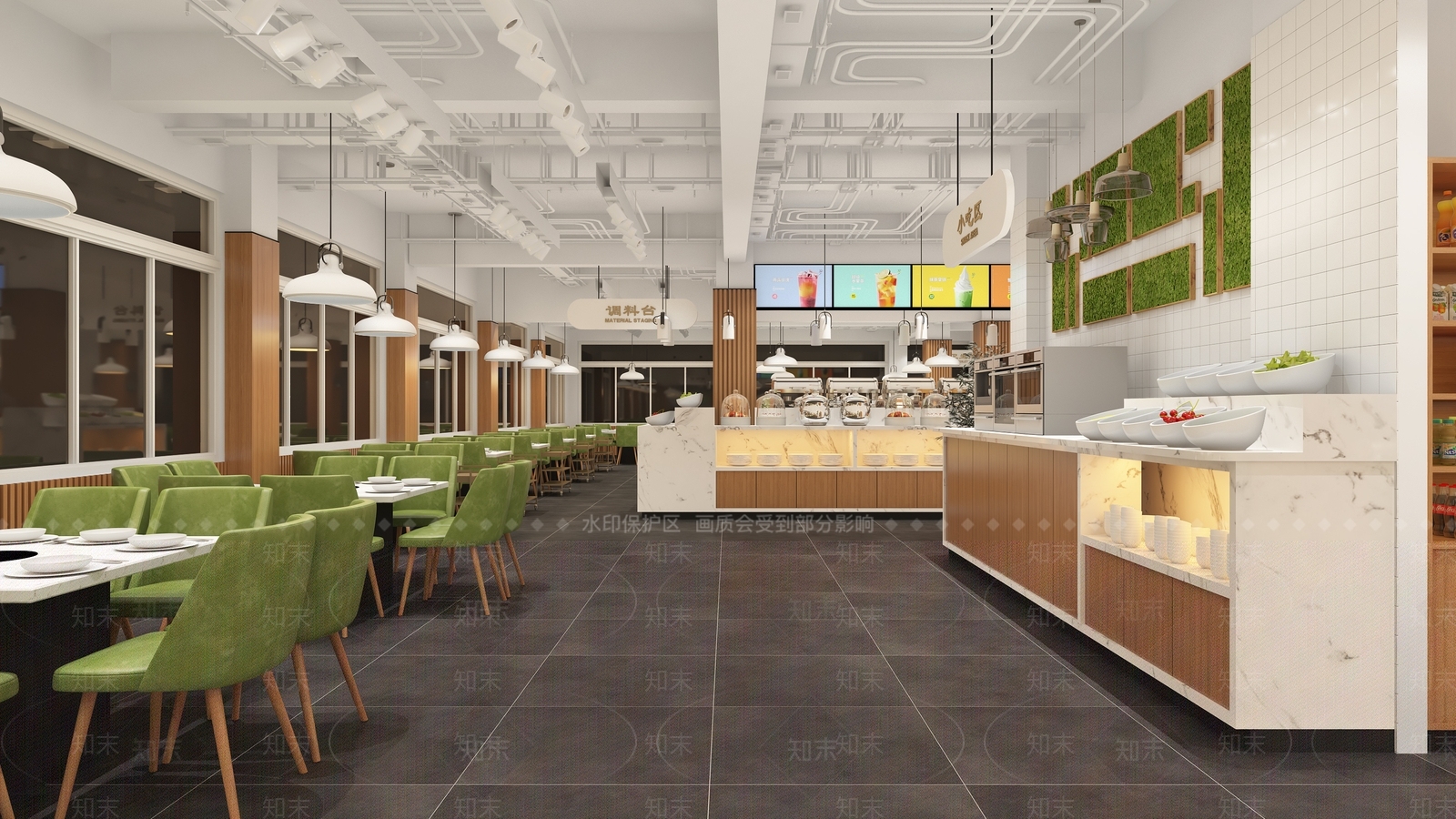 工业风火锅店3D模型下载【ID:1103486249】
