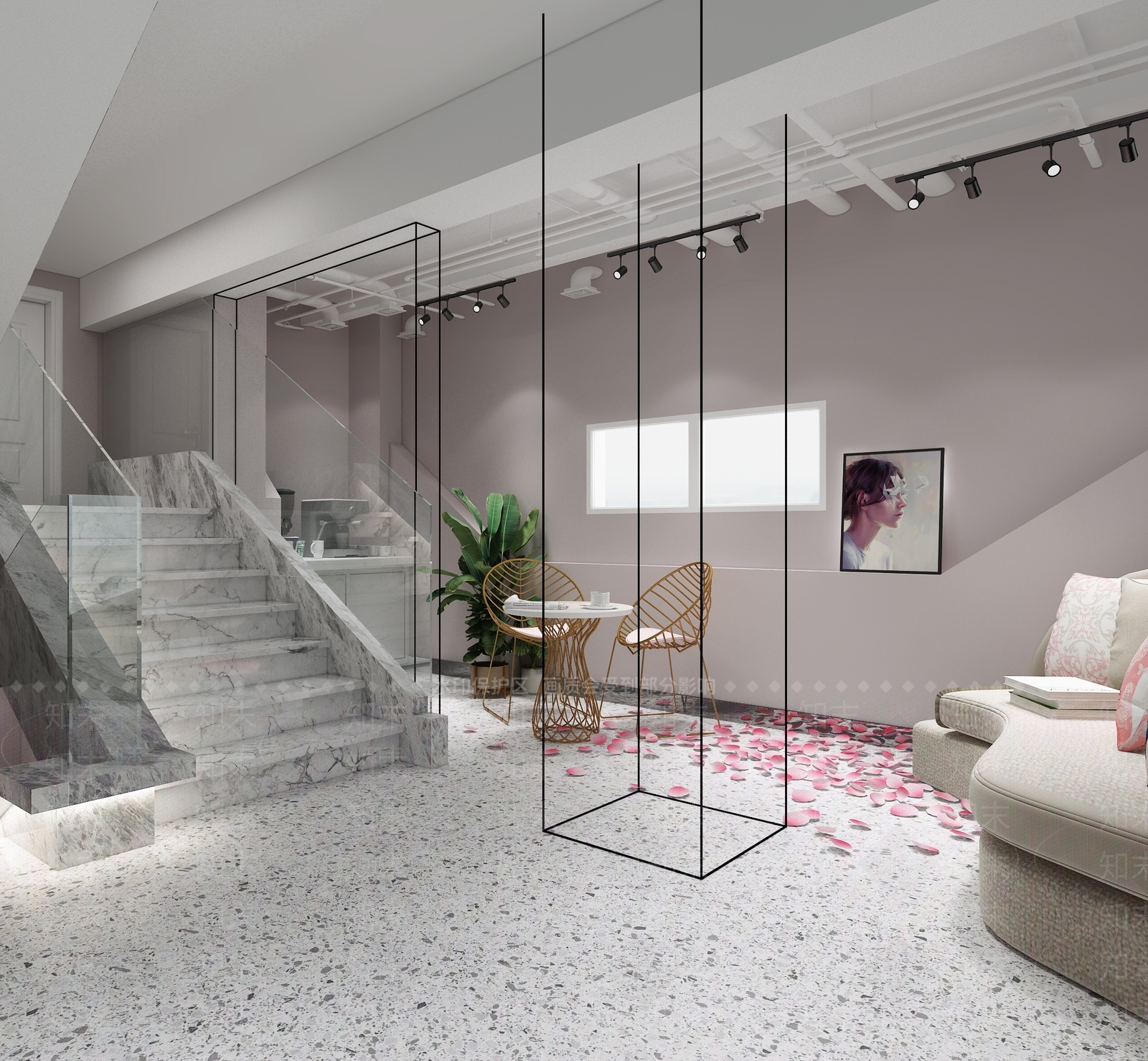 现代婚庆布置3D模型下载【ID:1103489736】