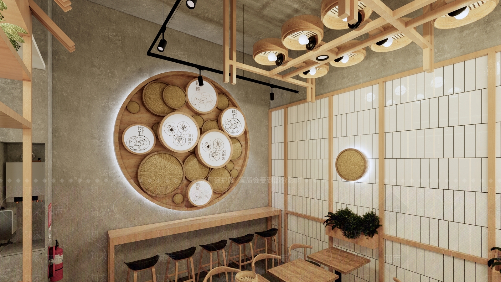 中式中餐厅SU模型下载【ID:1103501844】