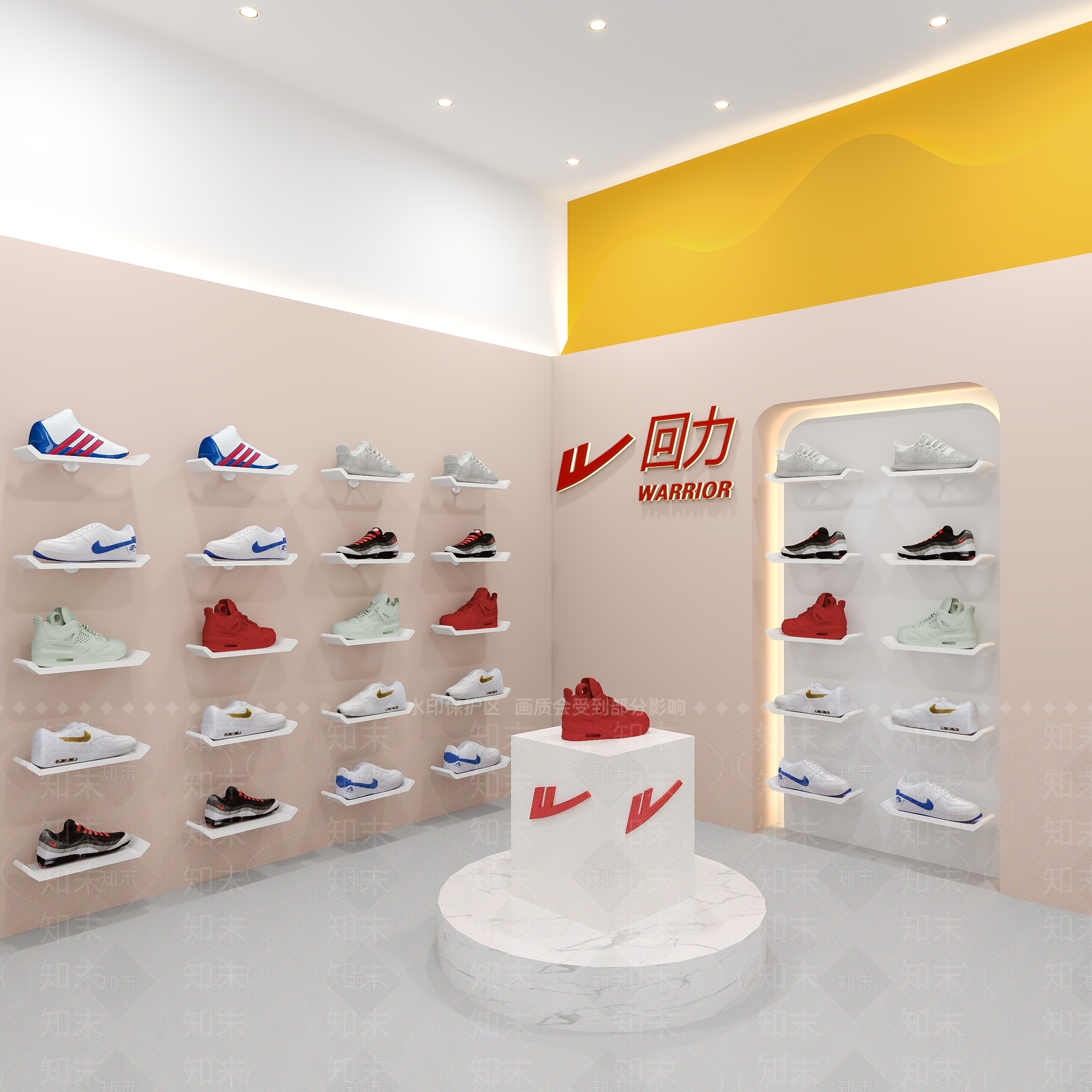 现代直播间3D模型下载【ID:1103505502】