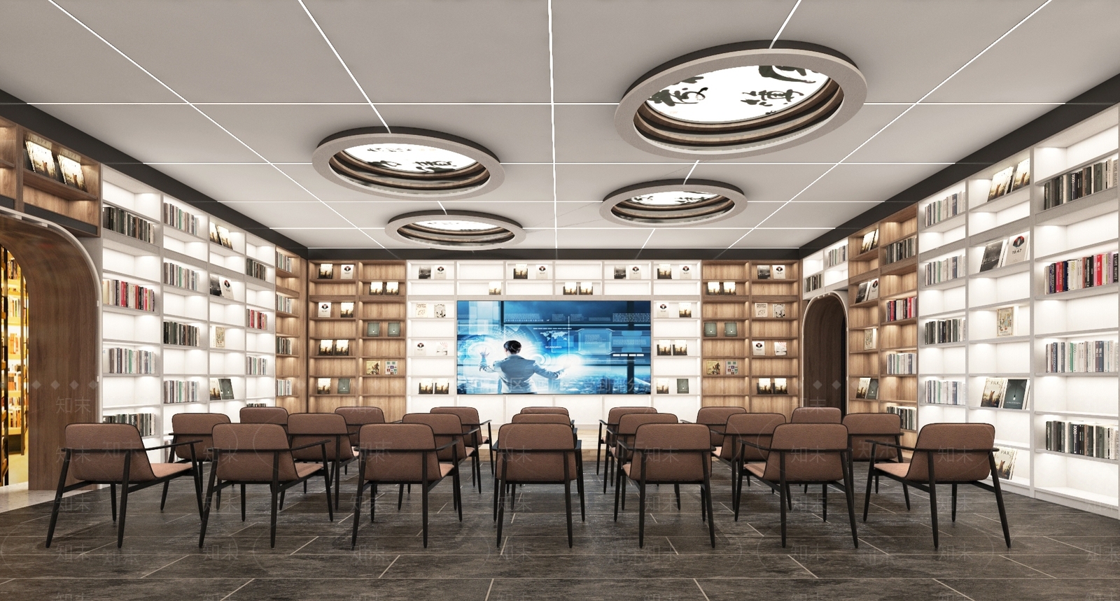 现代书店3D模型下载【ID:1103512840】