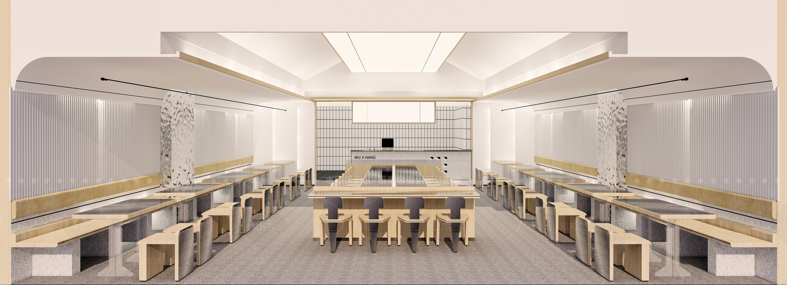 现代快餐店SU模型下载【ID:1103522075】