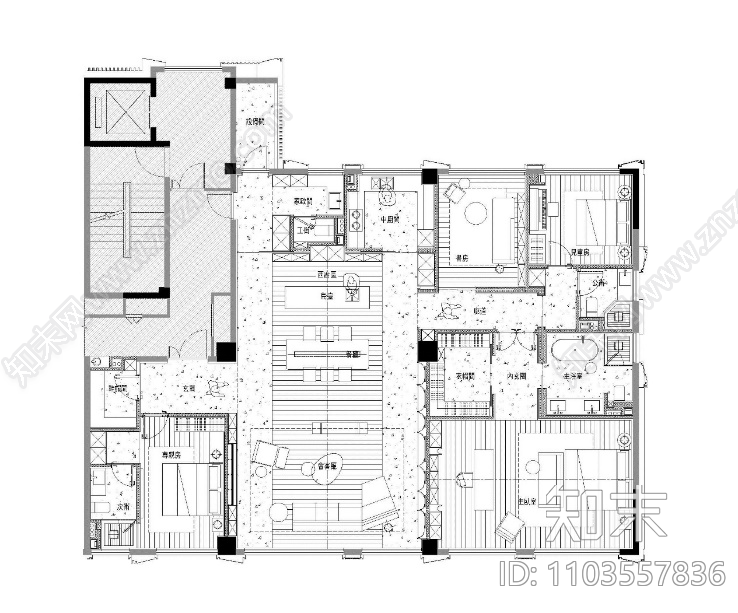 唐忠汉cad施工图下载【ID:1103557836】