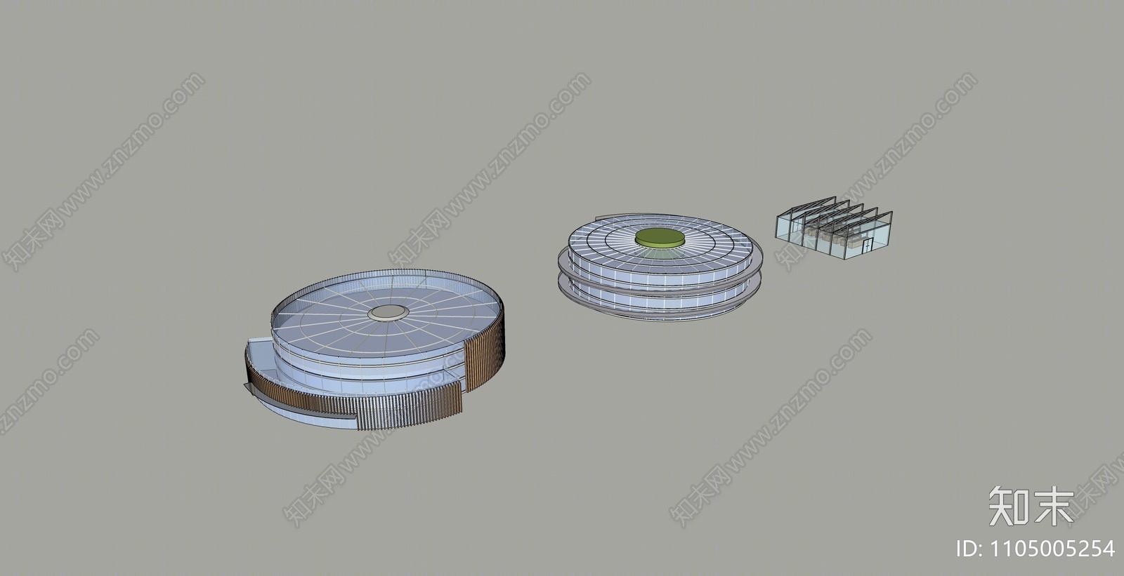 现代其他工业建筑SU模型下载【ID:1105005254】