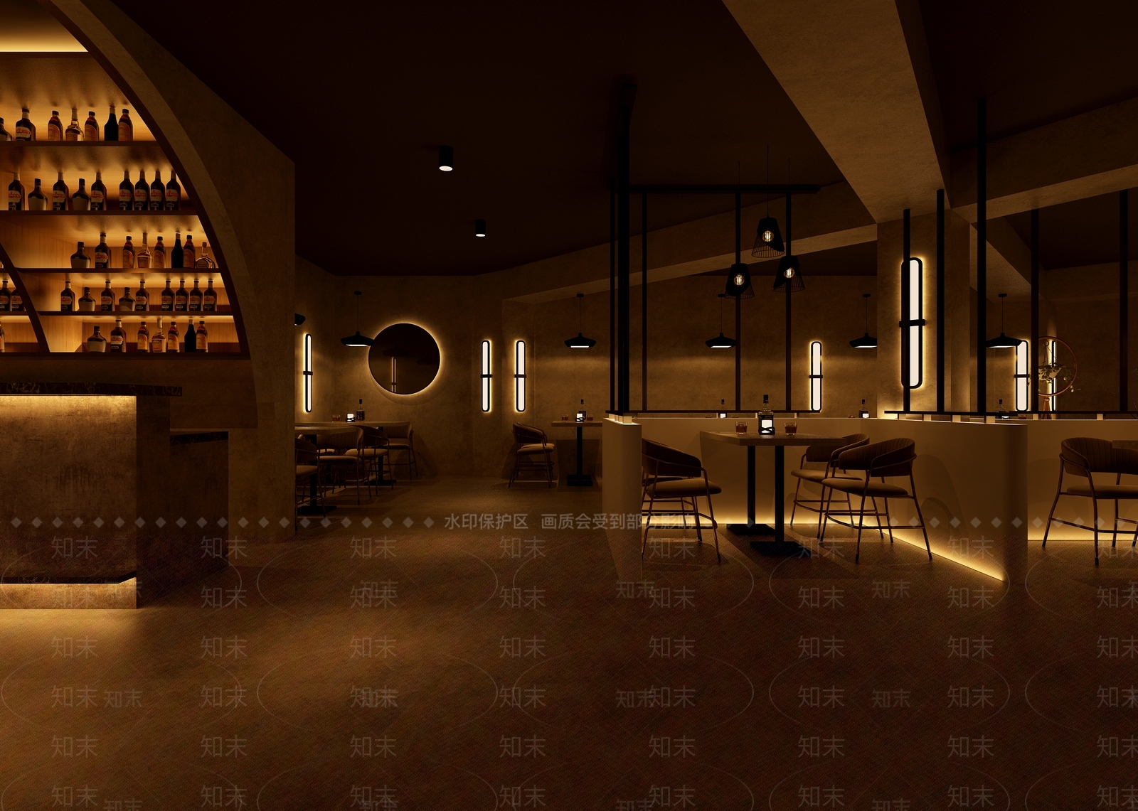 工业风酒吧3D模型下载【ID:1103618863】