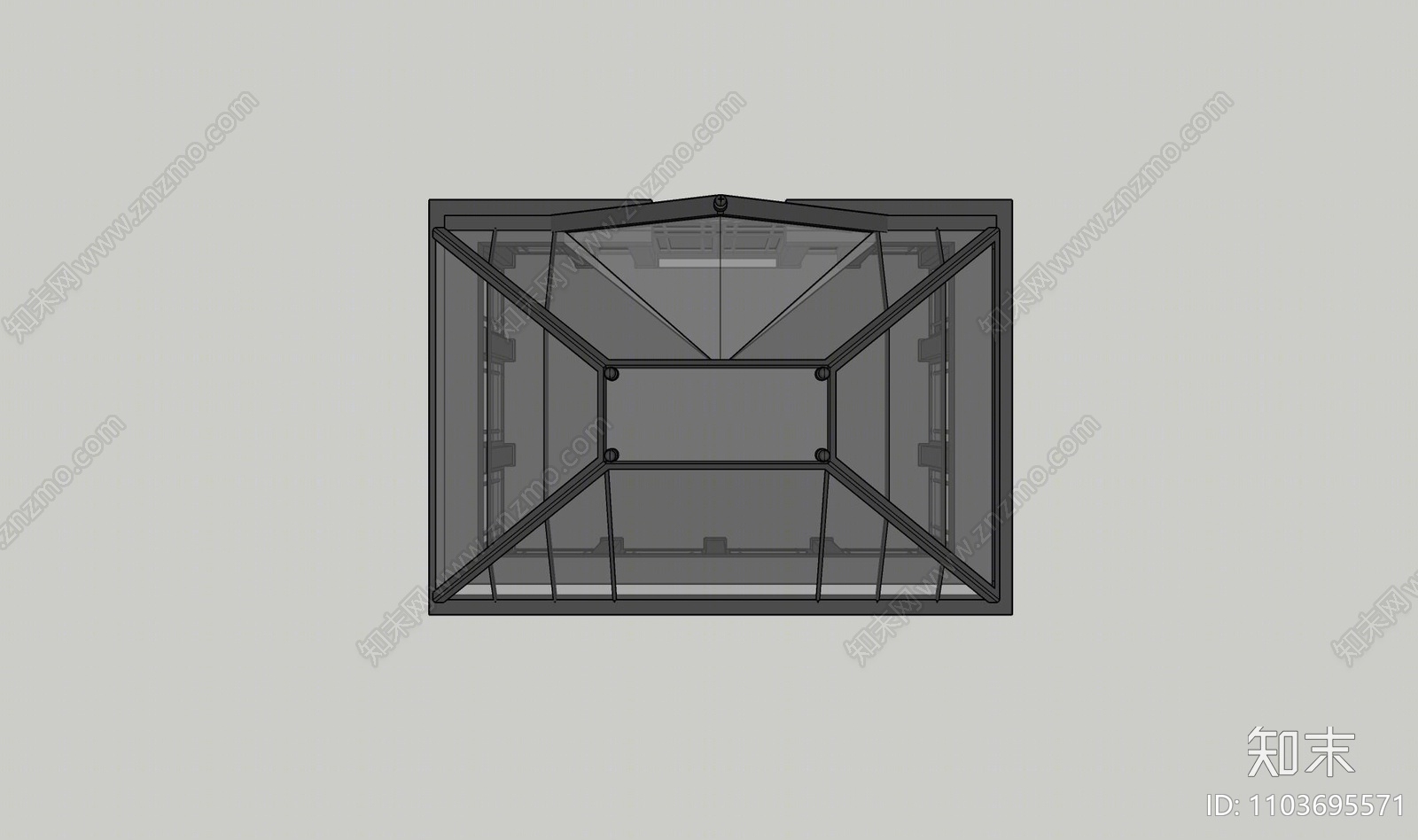 欧式户外阳光房SU模型下载【ID:1103695571】