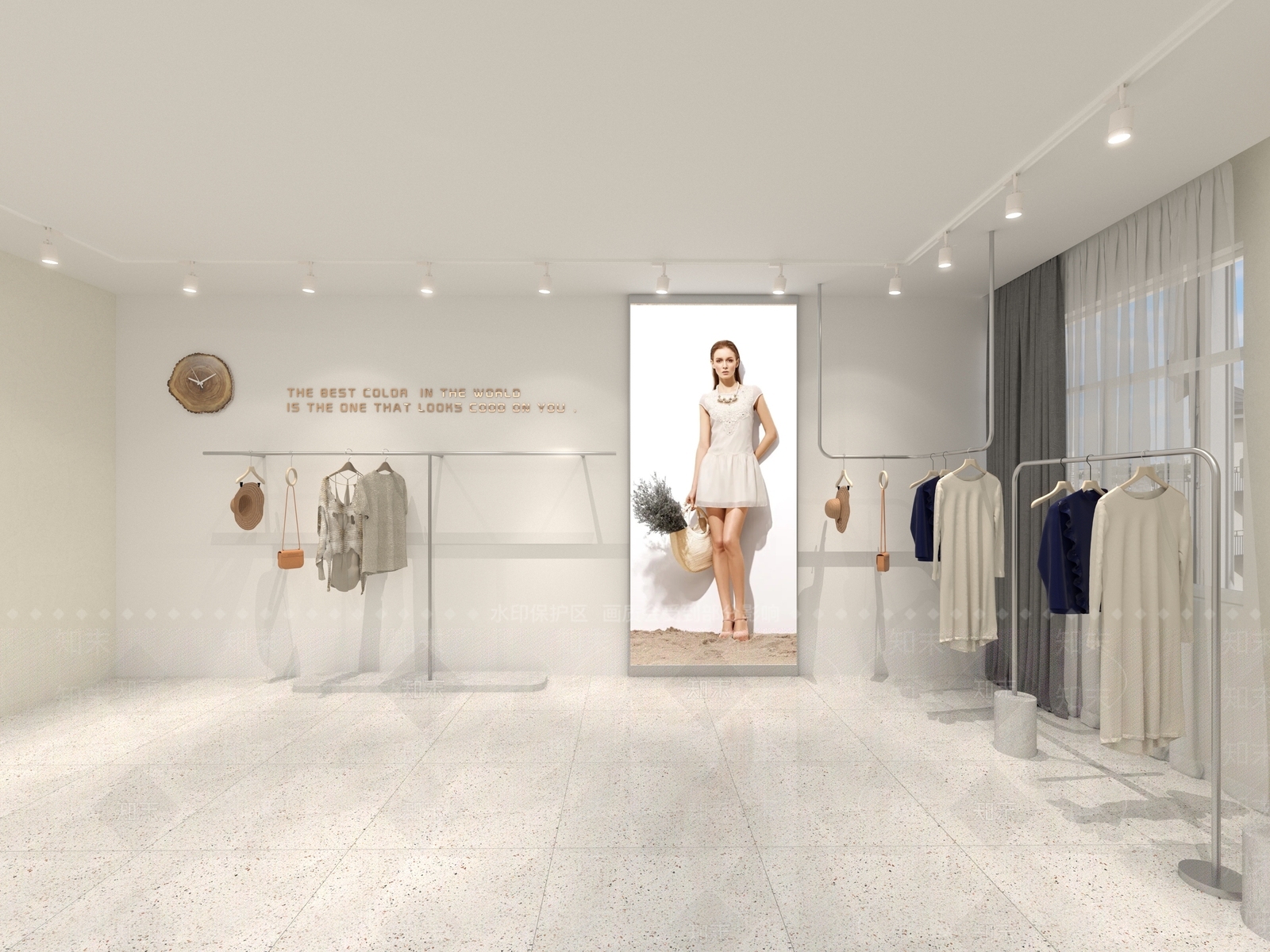 现代婚纱摄影店SU模型下载【ID:1103752773】