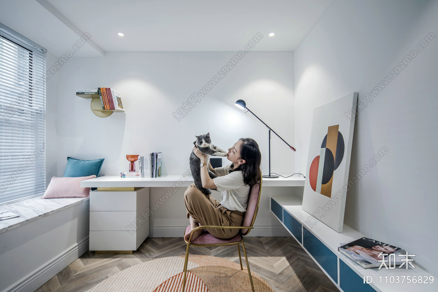 现代北欧住宅施工图下载【ID:1103756829】