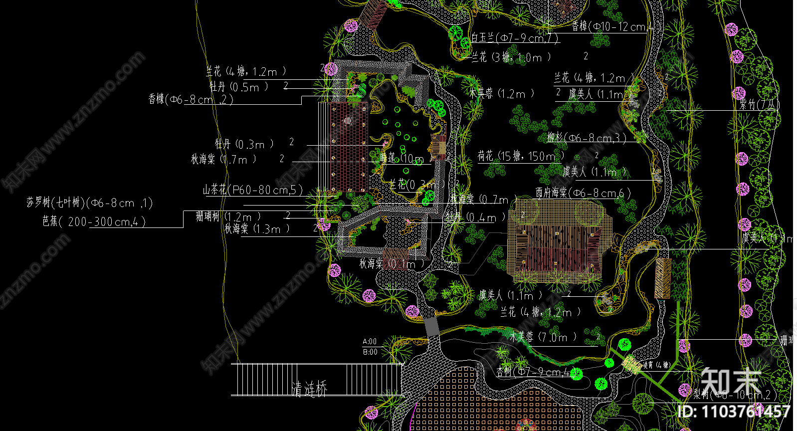 现代简约公园景观施工图下载【ID:1103761457】